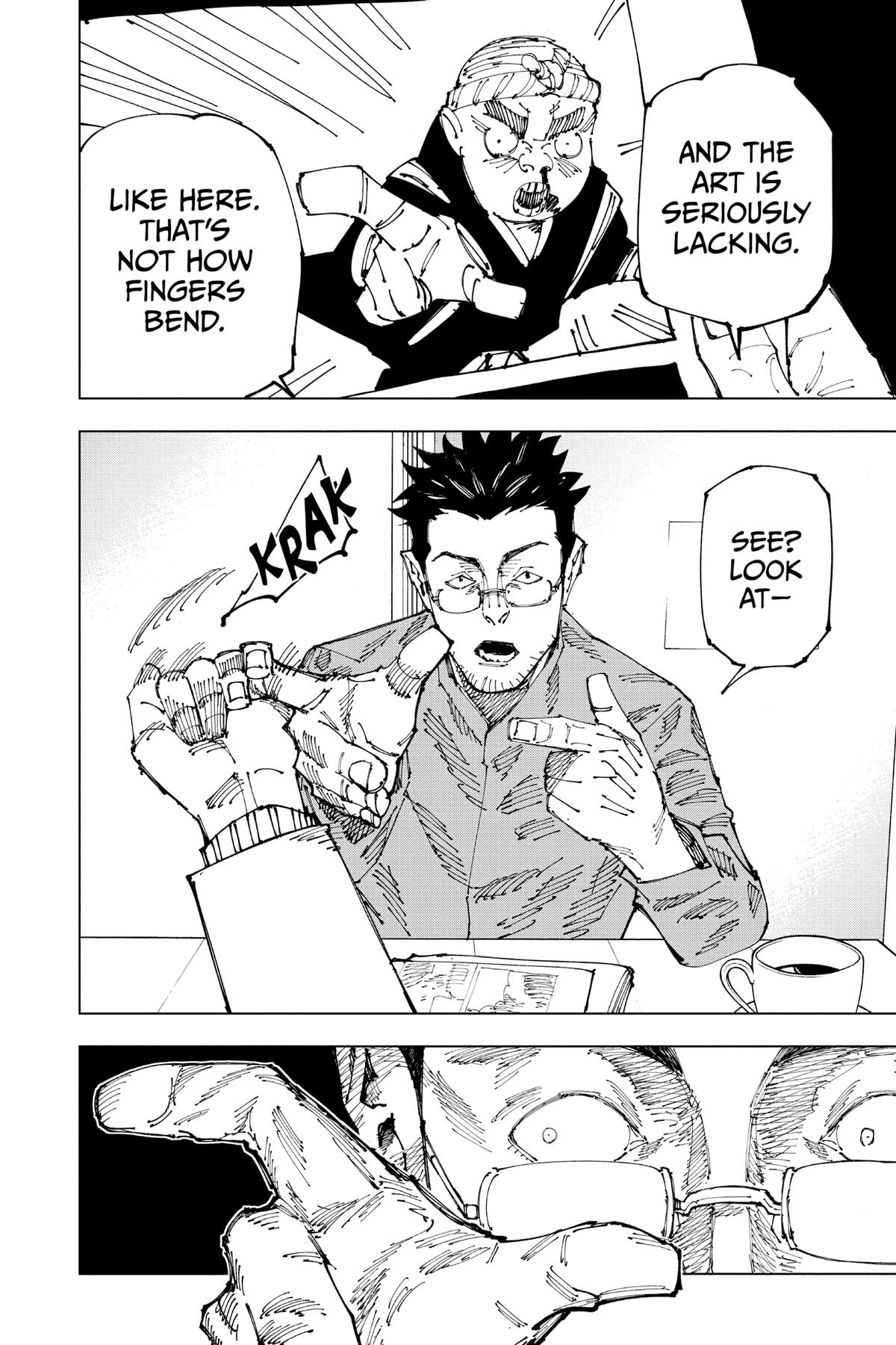 Jujutsu Kaisen Manga Chapter 181 page 19 - Tokyo No. 2 Colony, Part 1 scene