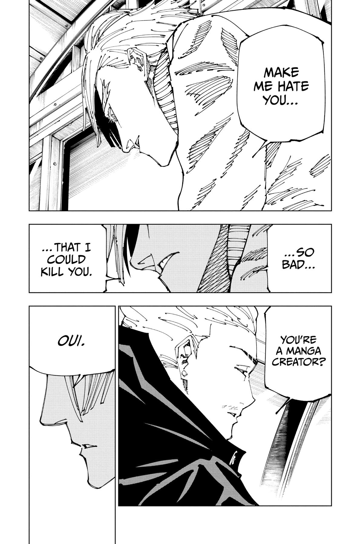 Jujutsu Kaisen Manga Chapter 181 page 26 - Tokyo No. 2 Colony, Part 1 scene