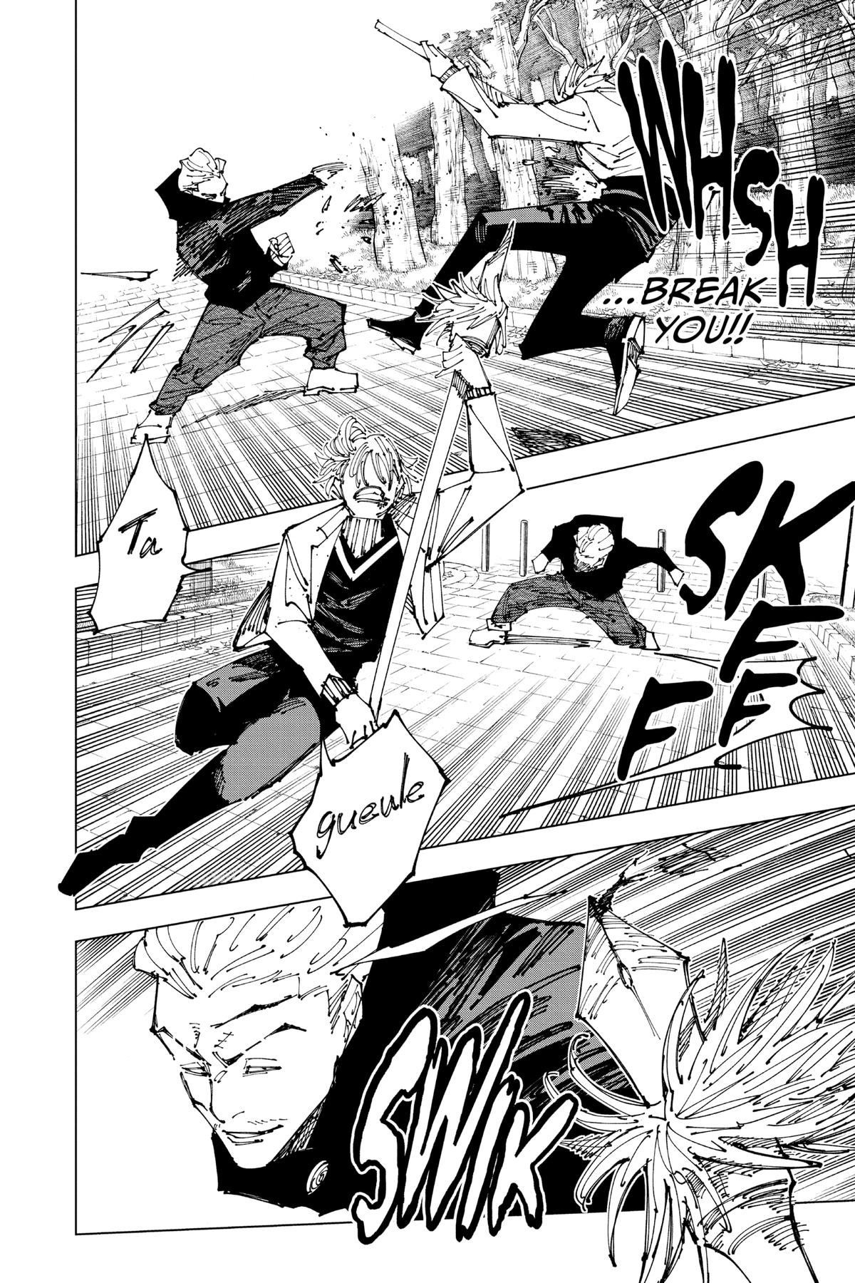 Jujutsu Kaisen Manga Chapter 182 page 16 - Tokyo No. 2 Colony, Part 2 scene