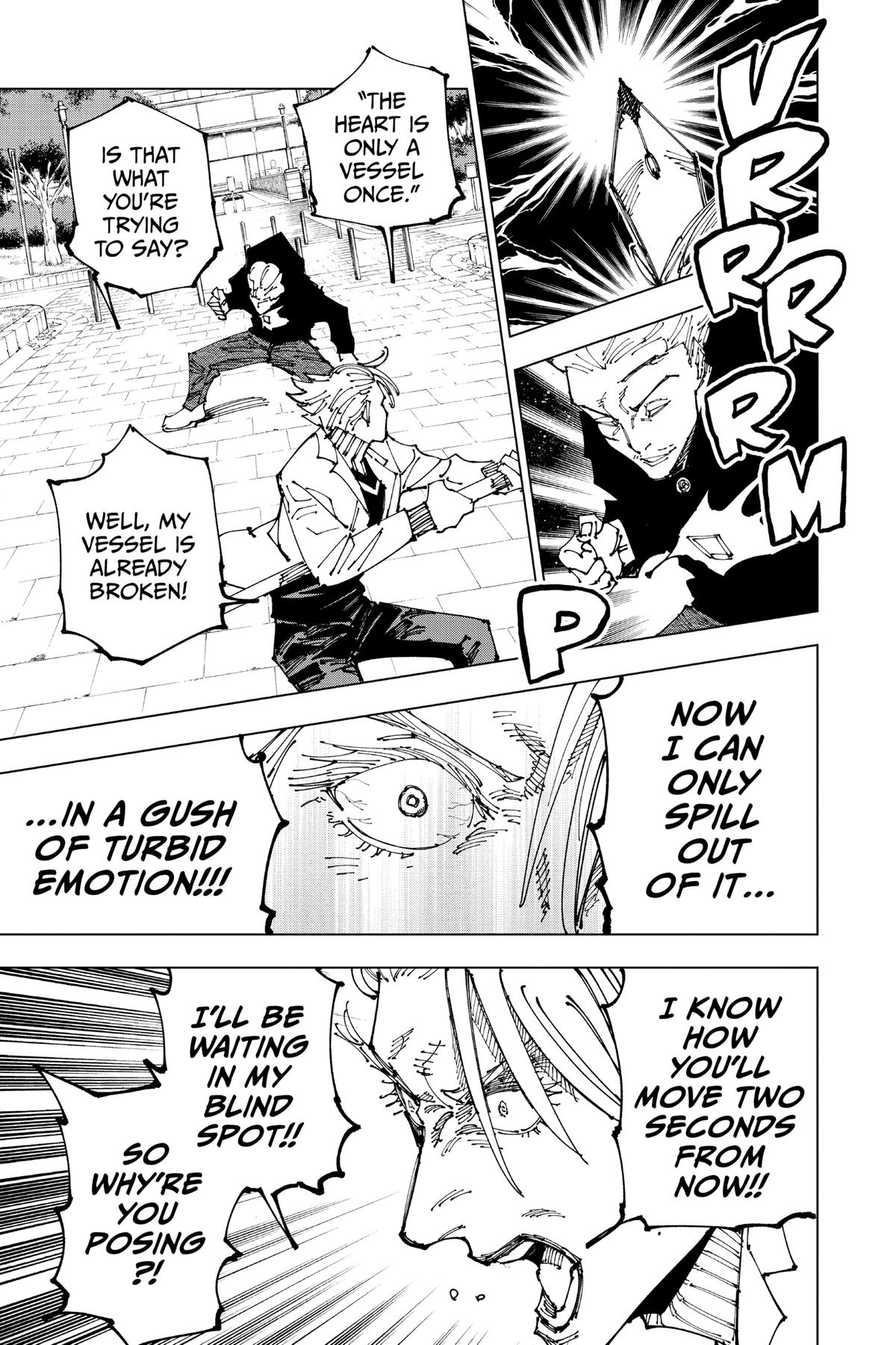 Jujutsu Kaisen Manga Chapter 182 page 17 - Tokyo No. 2 Colony, Part 2 scene