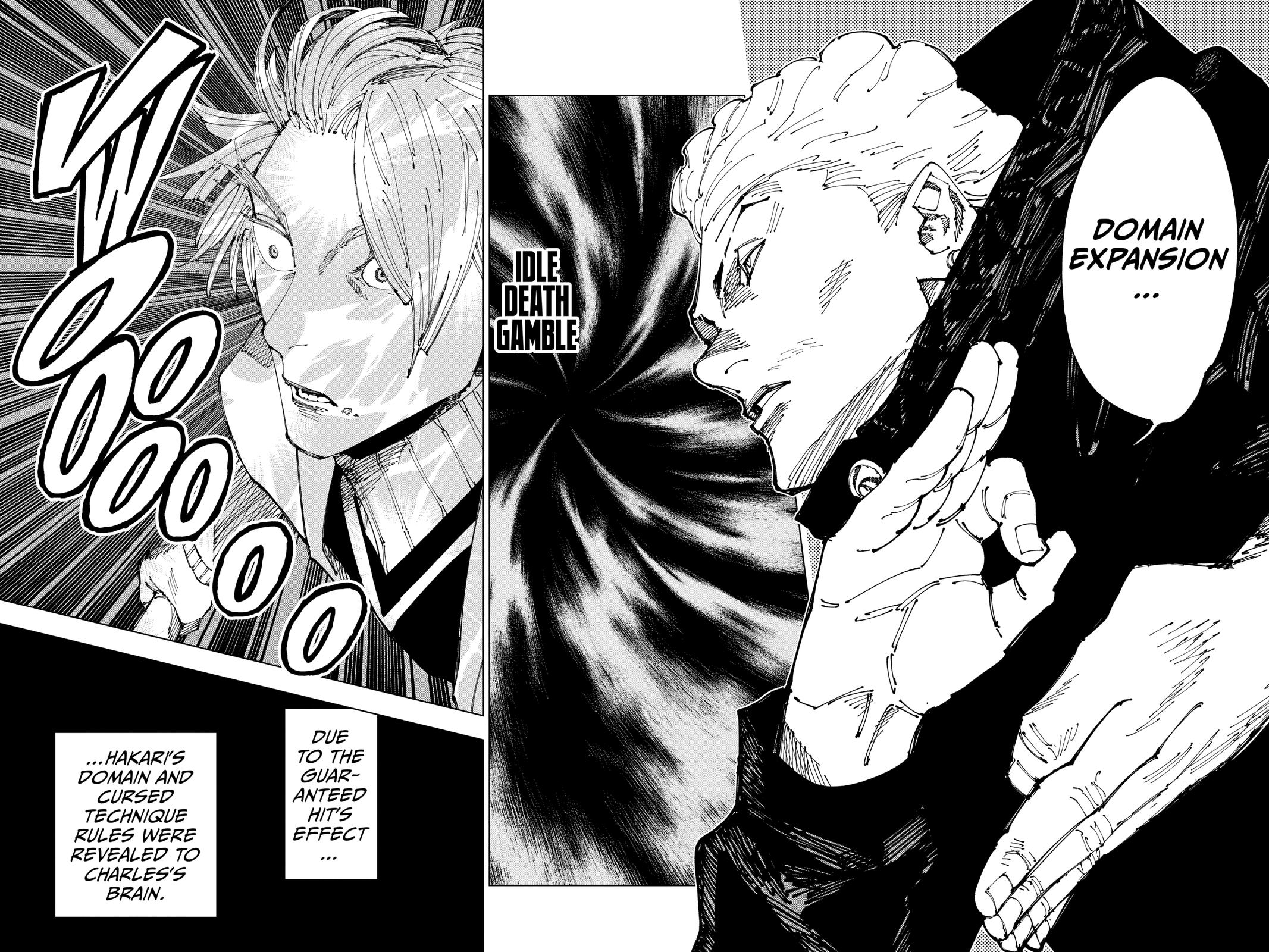 Jujutsu Kaisen Manga Chapter 182 page 18 - Tokyo No. 2 Colony, Part 2 scene