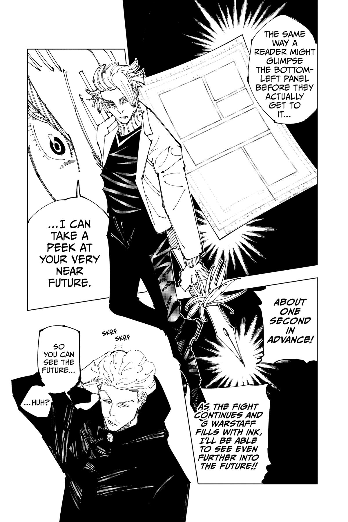 Jujutsu Kaisen Manga Chapter 182 page 9 - Tokyo No. 2 Colony, Part 2 scene