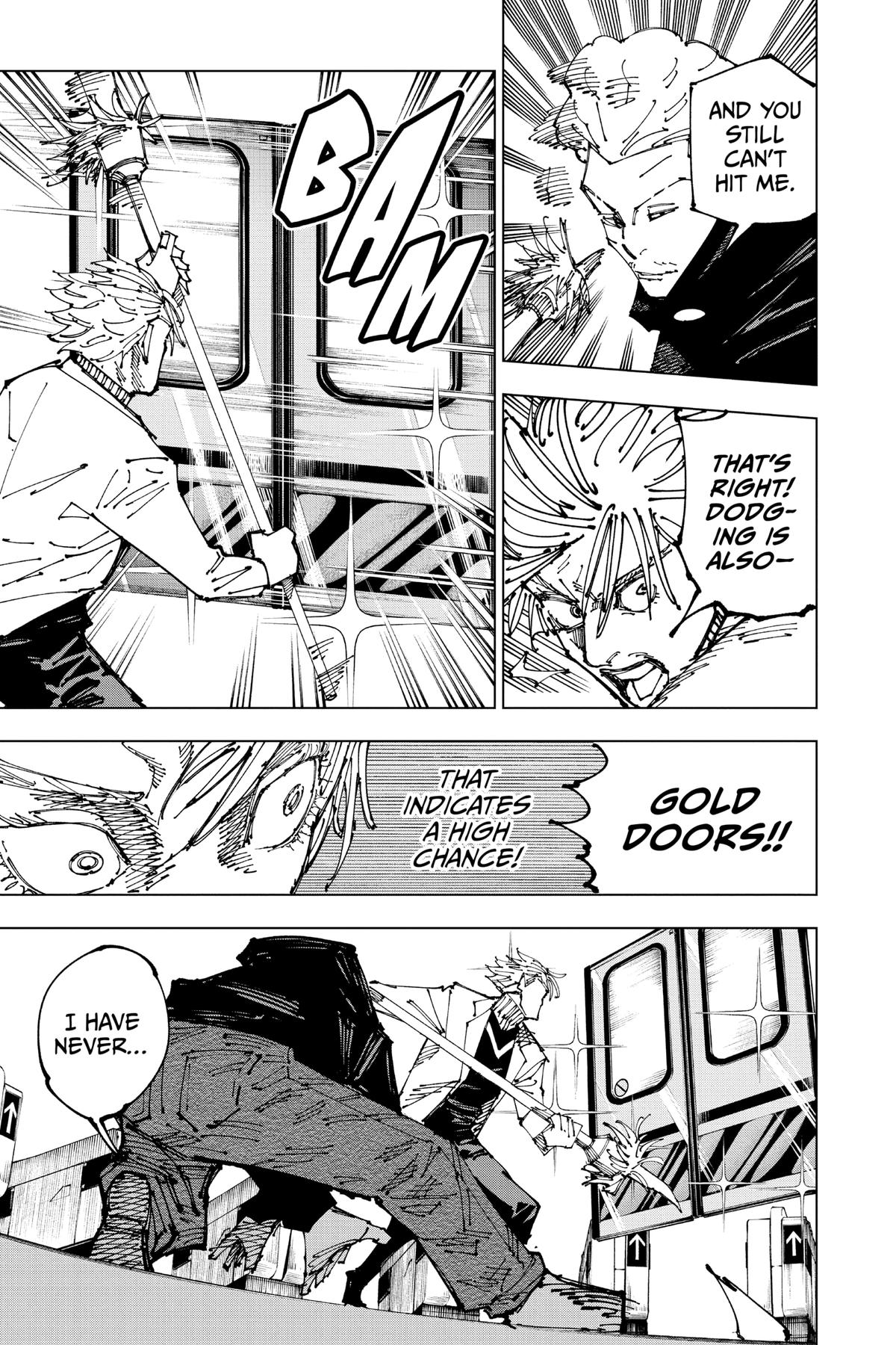 Jujutsu Kaisen Manga Chapter 183 page 10 - Tokyo No. 2 Colony, Part 3 scene