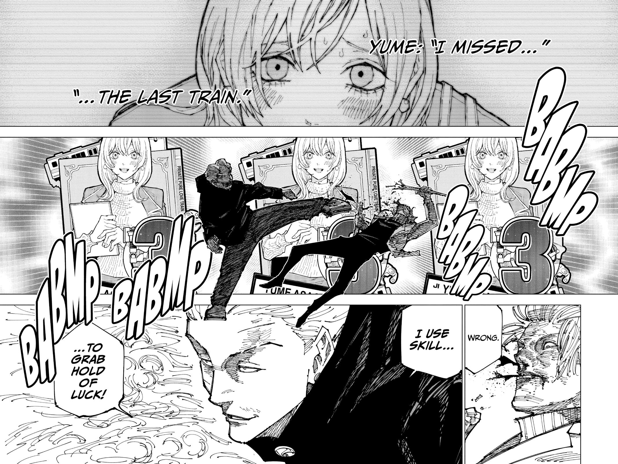 Jujutsu Kaisen Manga Chapter 183 page 17 - Tokyo No. 2 Colony, Part 3 scene