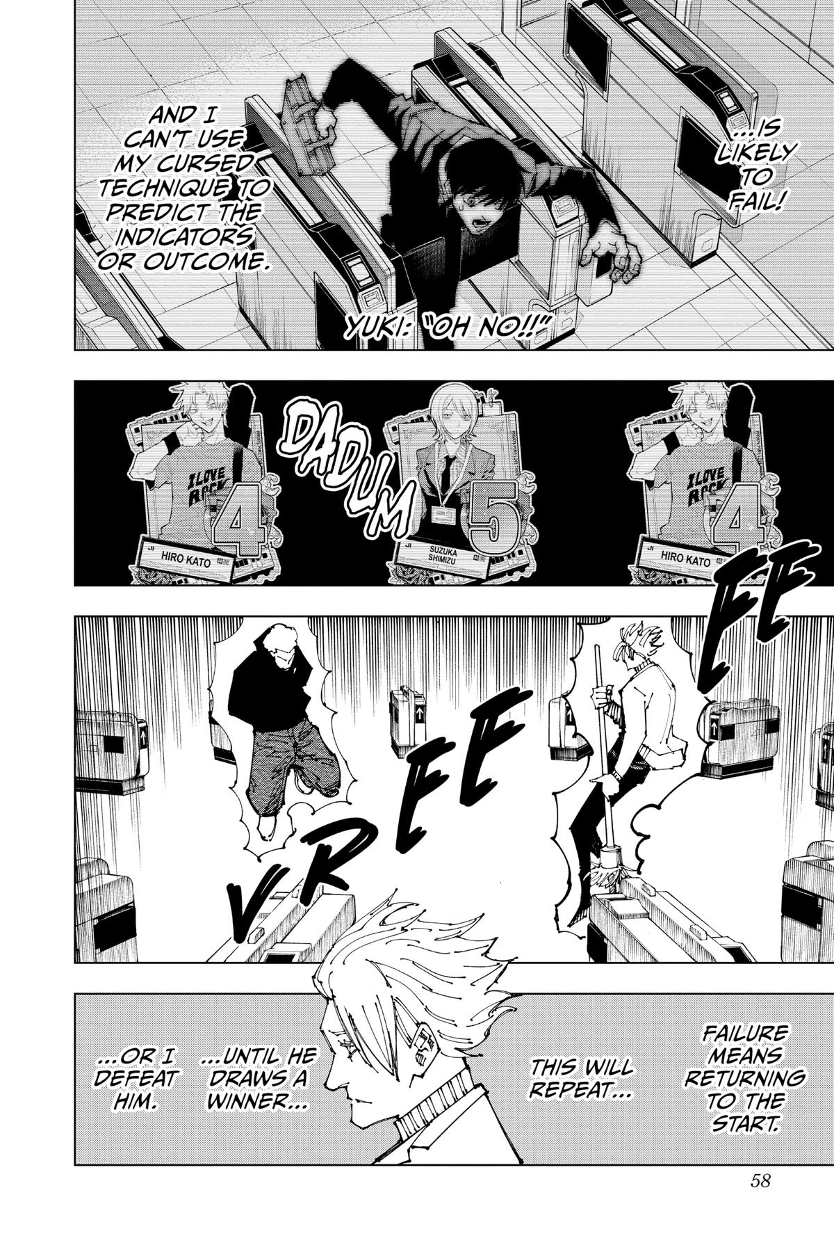 Jujutsu Kaisen Manga Chapter 183 page 7 - Tokyo No. 2 Colony, Part 3 scene