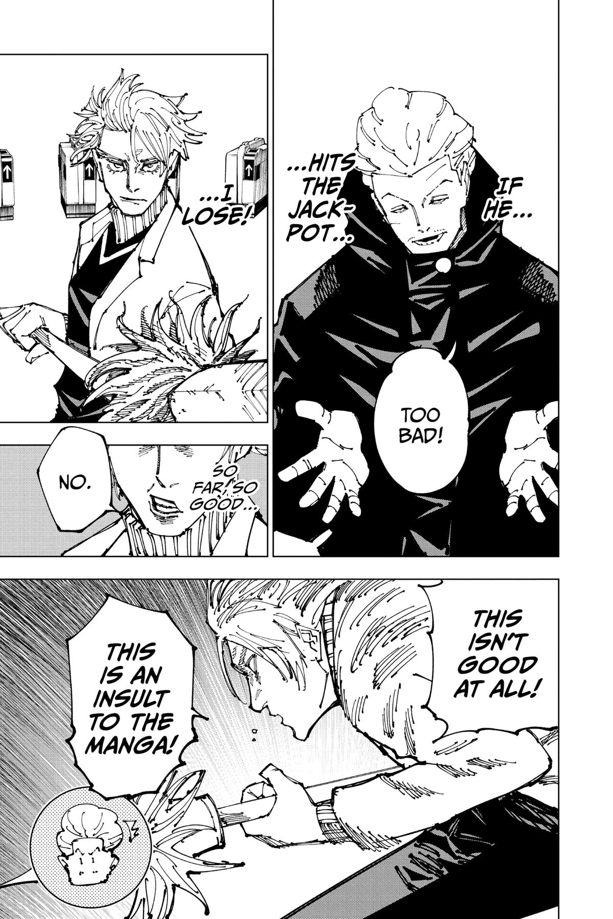 Jujutsu Kaisen Manga Chapter 183 page 8 - Tokyo No. 2 Colony, Part 3 scene