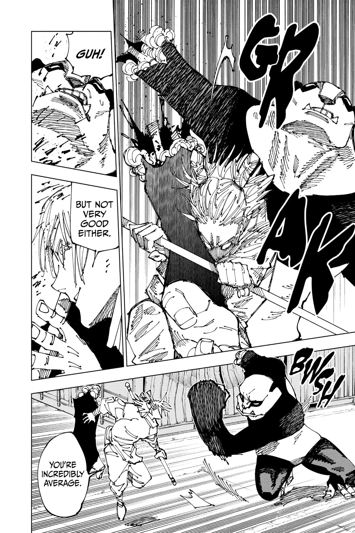 Jujutsu Kaisen Manga Chapter 184 page 10 - Tokyo No. 2 Colony, Part 4 scene