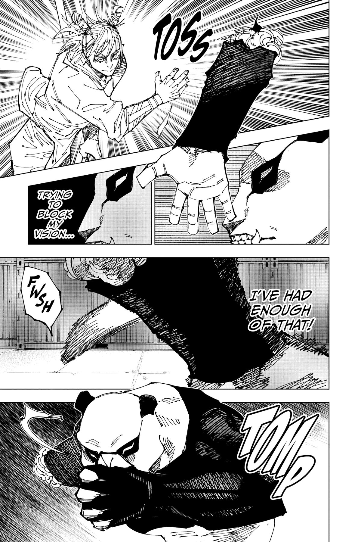 Jujutsu Kaisen Manga Chapter 184 page 11 - Tokyo No. 2 Colony, Part 4 scene