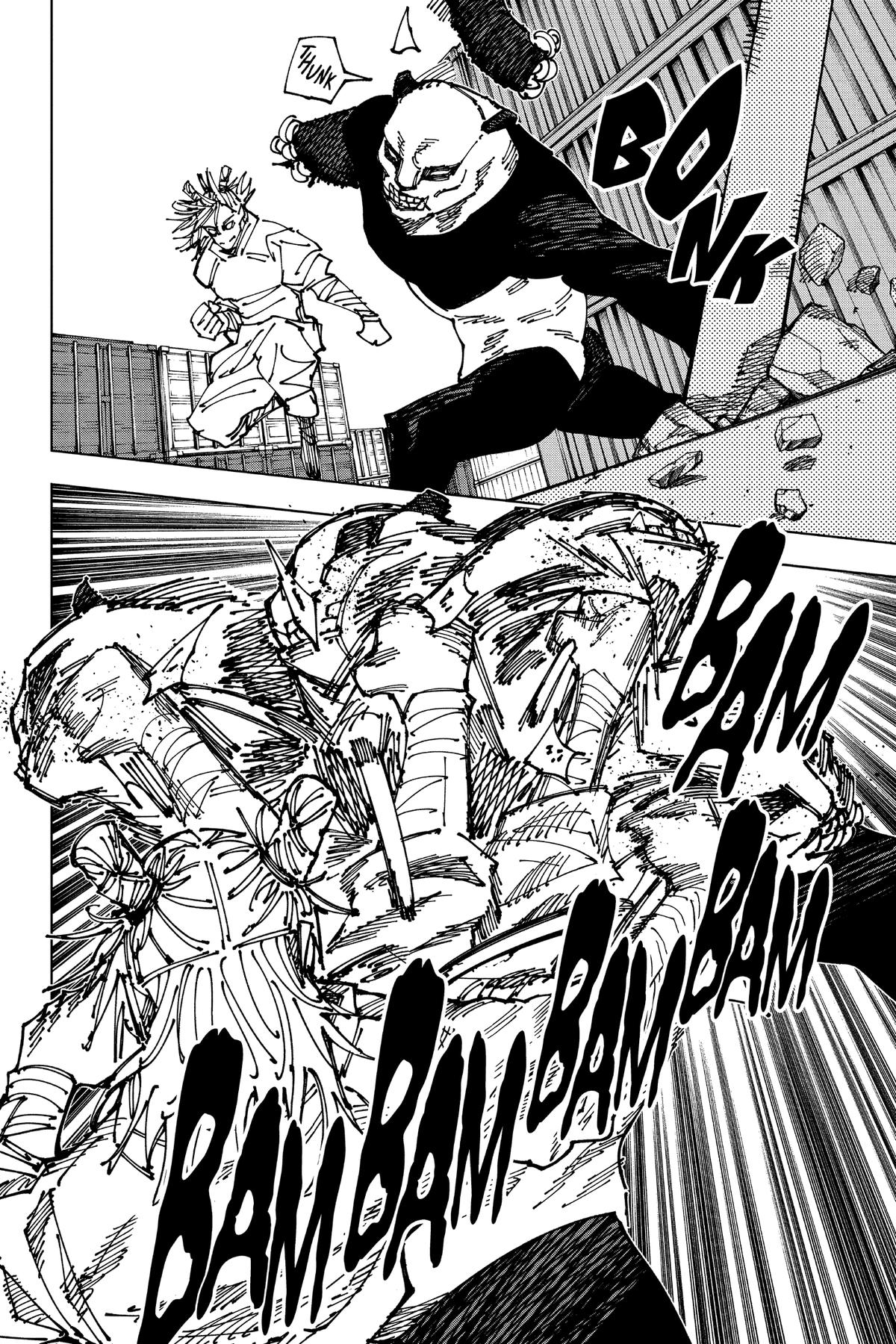 Jujutsu Kaisen Manga Chapter 184 page 12 - Tokyo No. 2 Colony, Part 4 scene