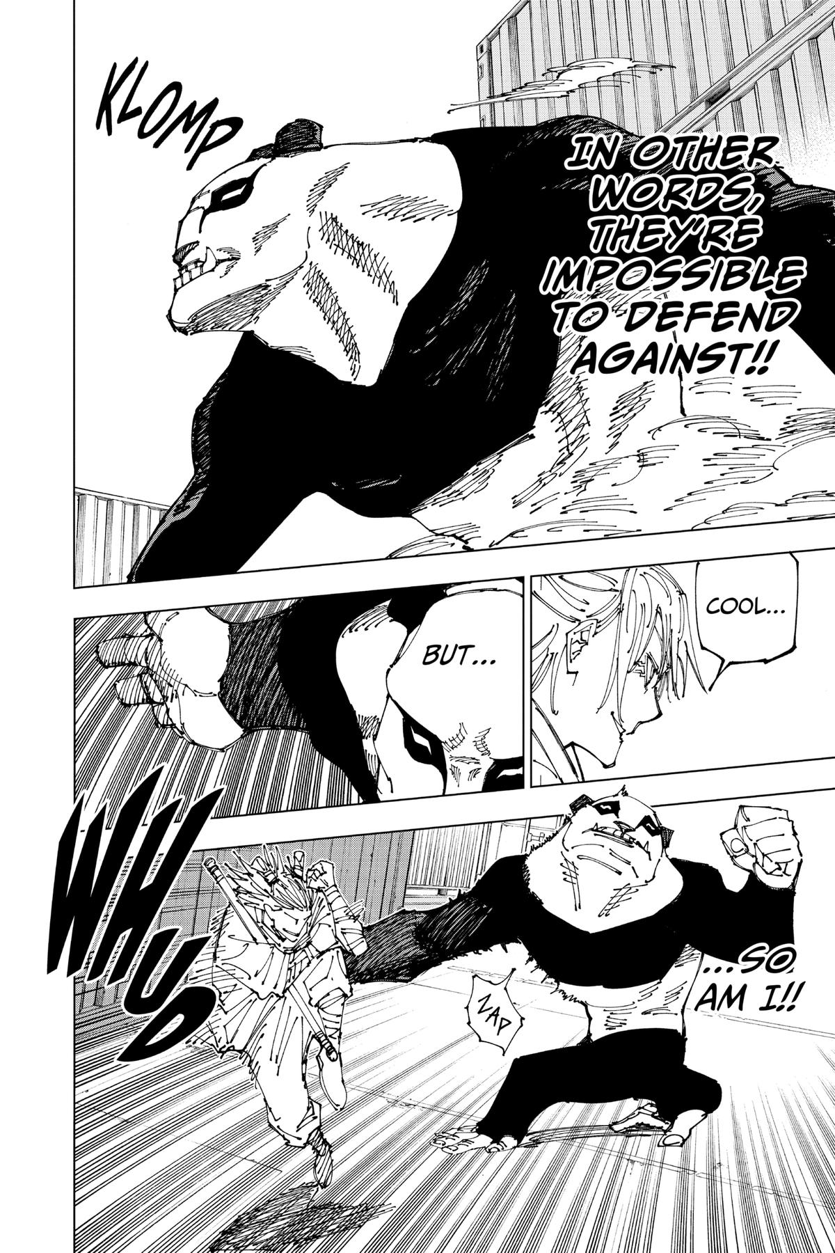 Jujutsu Kaisen Manga Chapter 184 page 8 - Tokyo No. 2 Colony, Part 4 scene
