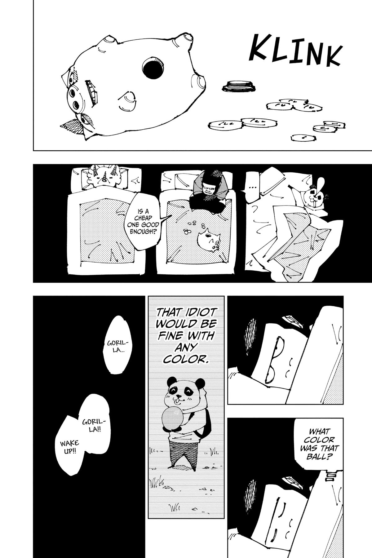 Jujutsu Kaisen Manga Chapter 185 page 10 - Bye-bye scene