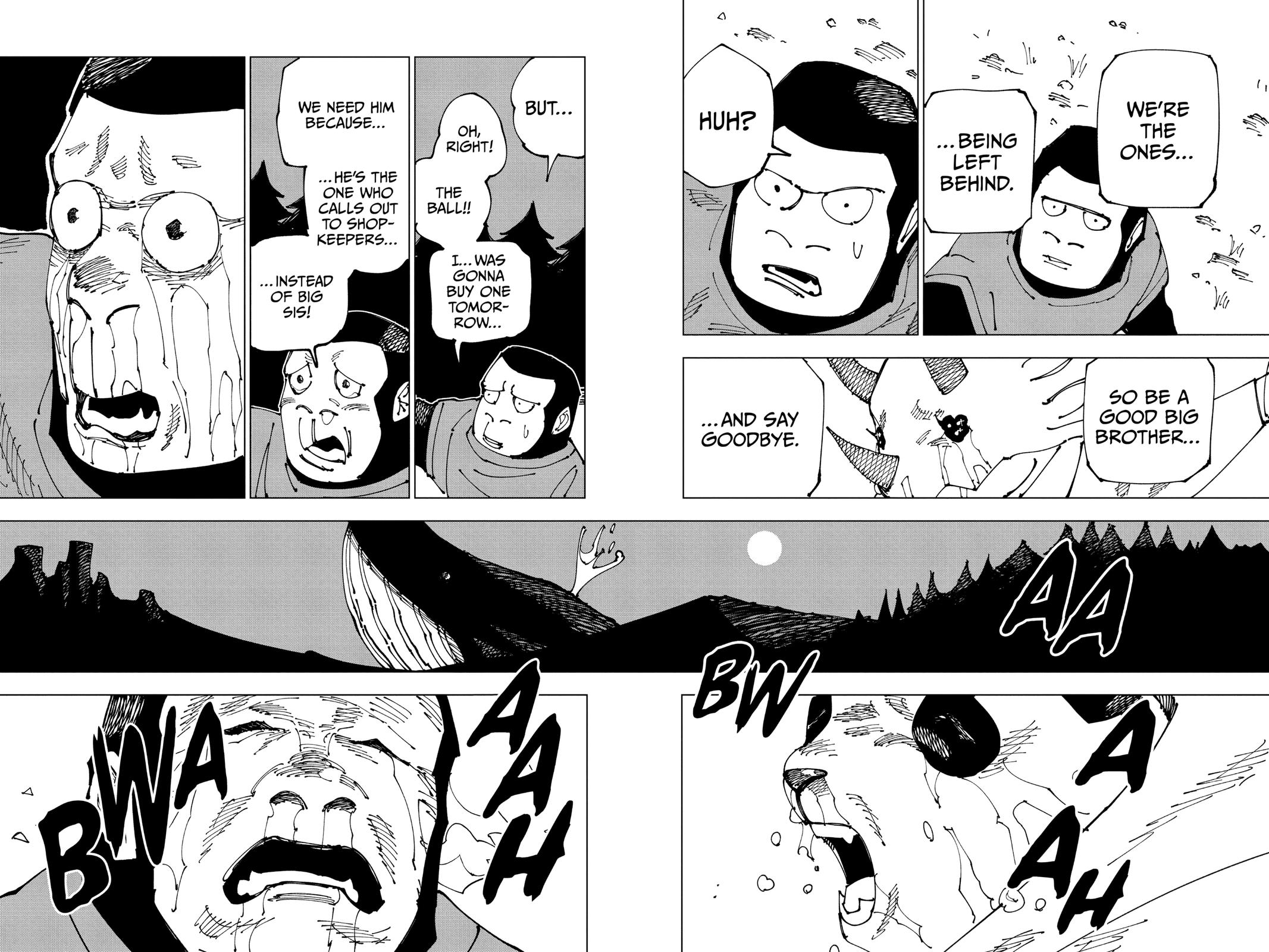 Jujutsu Kaisen Manga Chapter 185 page 14 - Bye-bye scene