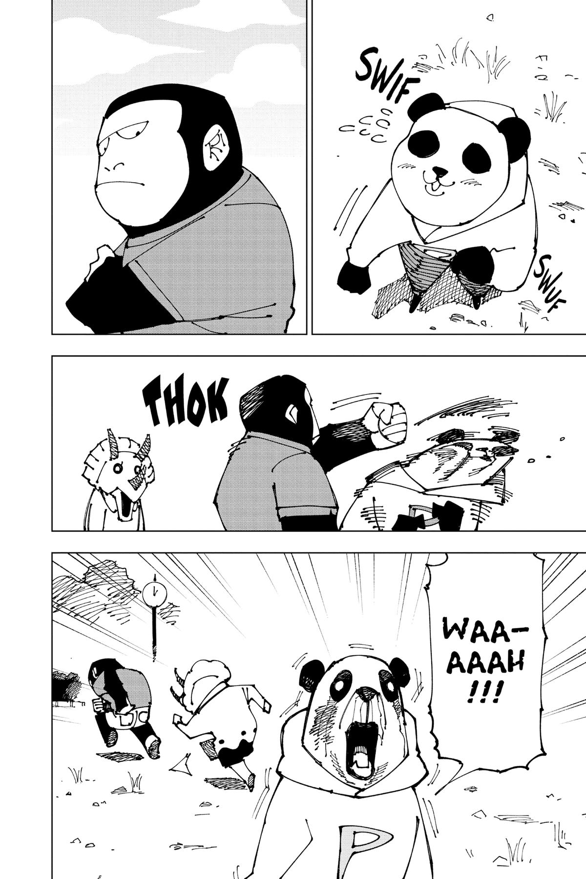 Jujutsu Kaisen Manga Chapter 185 page 2 - Bye-bye scene