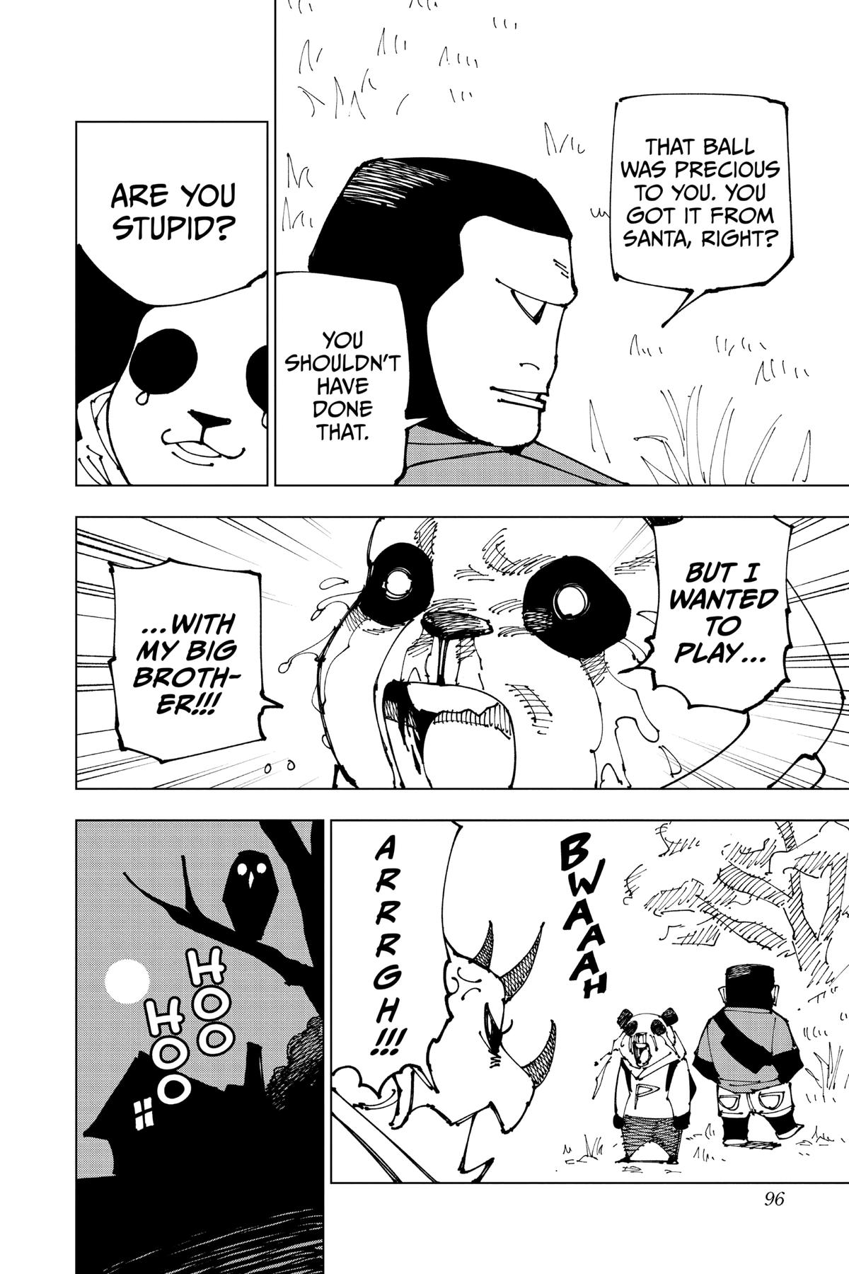 Jujutsu Kaisen Manga Chapter 185 page 6 - Bye-bye scene