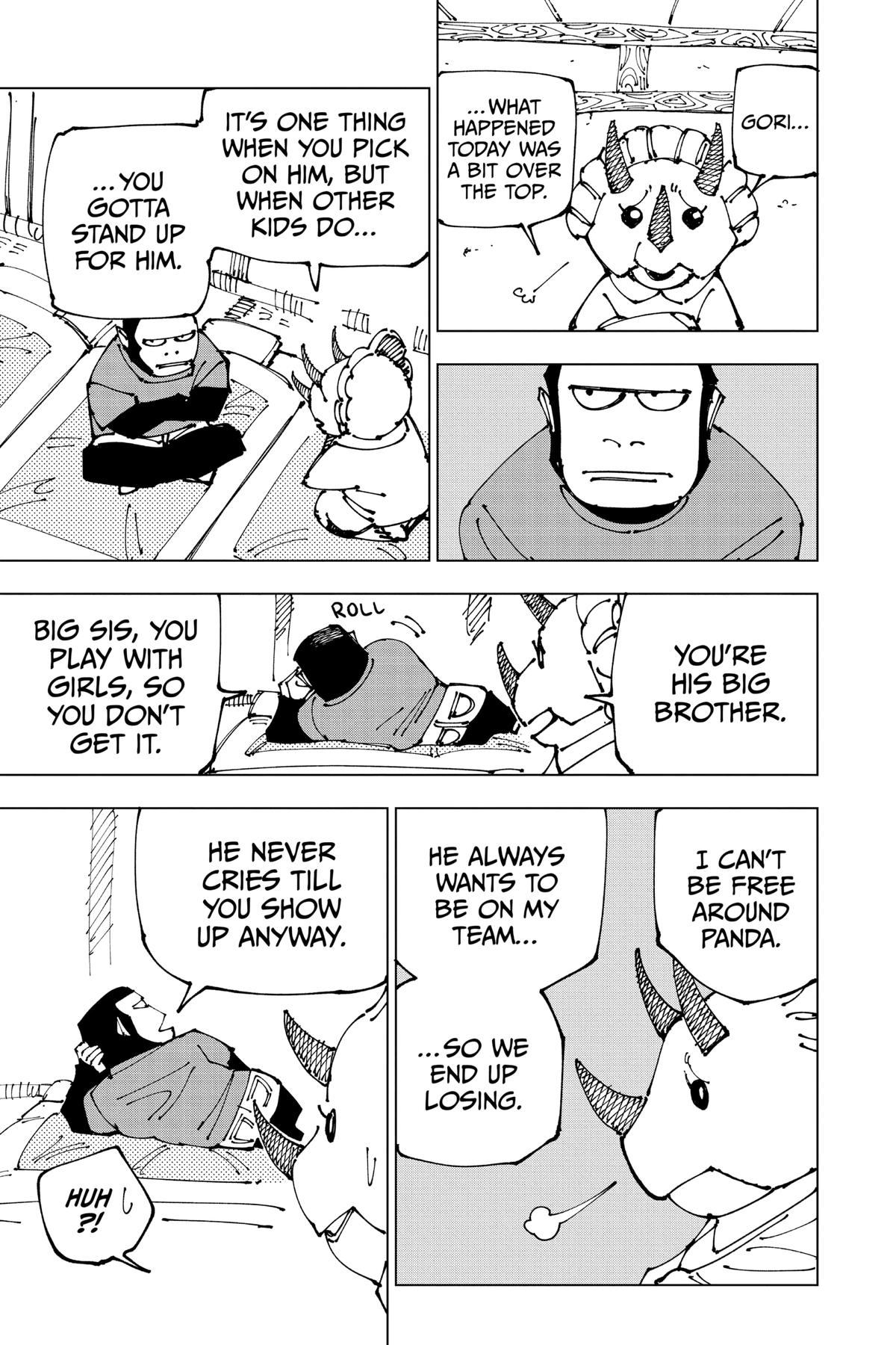 Jujutsu Kaisen Manga Chapter 185 page 7 - Bye-bye scene