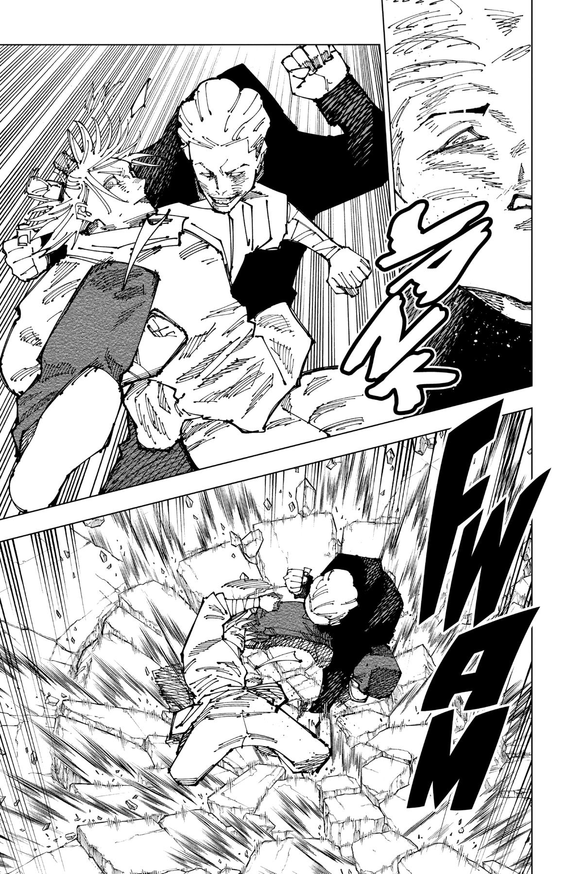 Jujutsu Kaisen Manga Chapter 186 page 11 - Tokyo No. 2 Colony, Part 5 scene