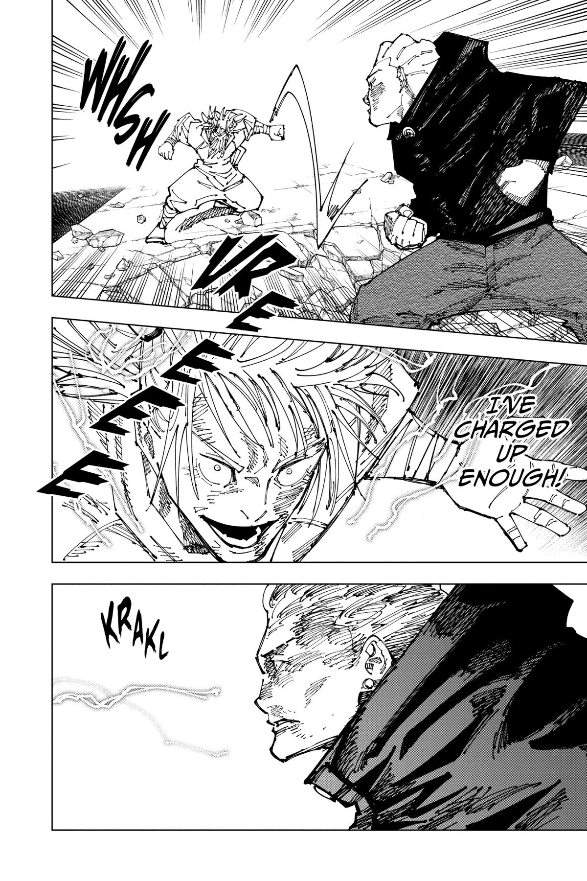 Jujutsu Kaisen Manga Chapter 186 page 12 - Tokyo No. 2 Colony, Part 5 scene