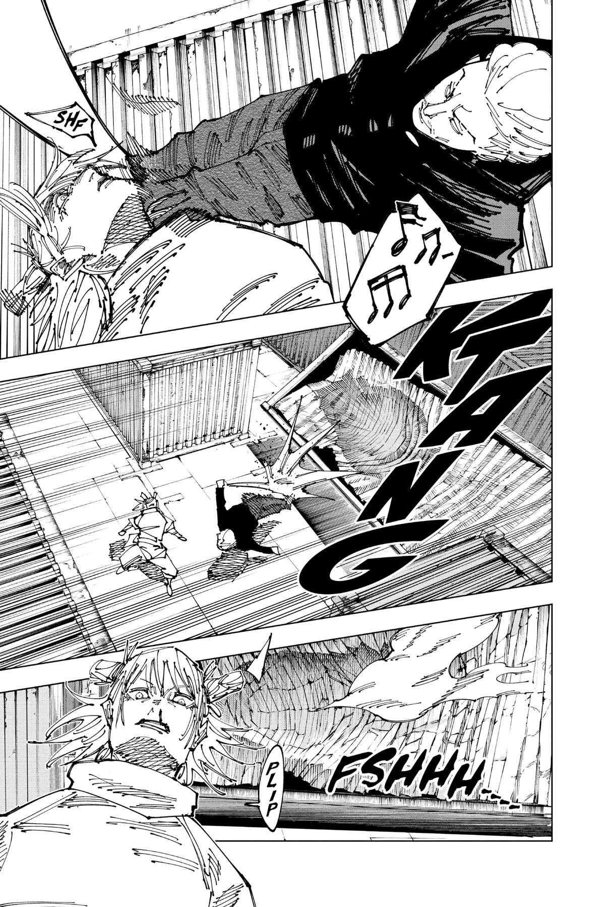 Jujutsu Kaisen Manga Chapter 186 page 4 - Tokyo No. 2 Colony, Part 5 scene