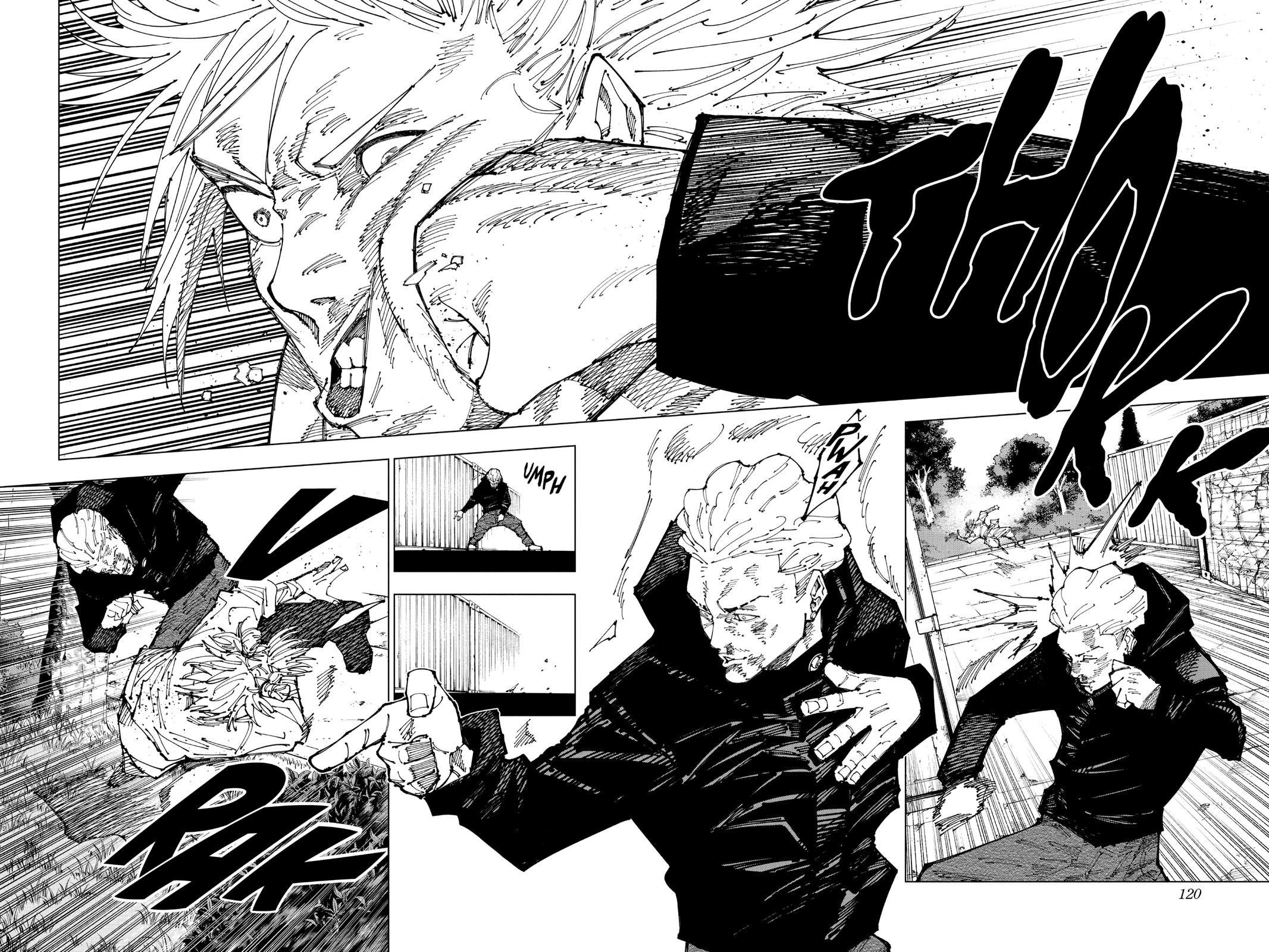 Jujutsu Kaisen Manga Chapter 186 page 9 - Tokyo No. 2 Colony, Part 5 scene
