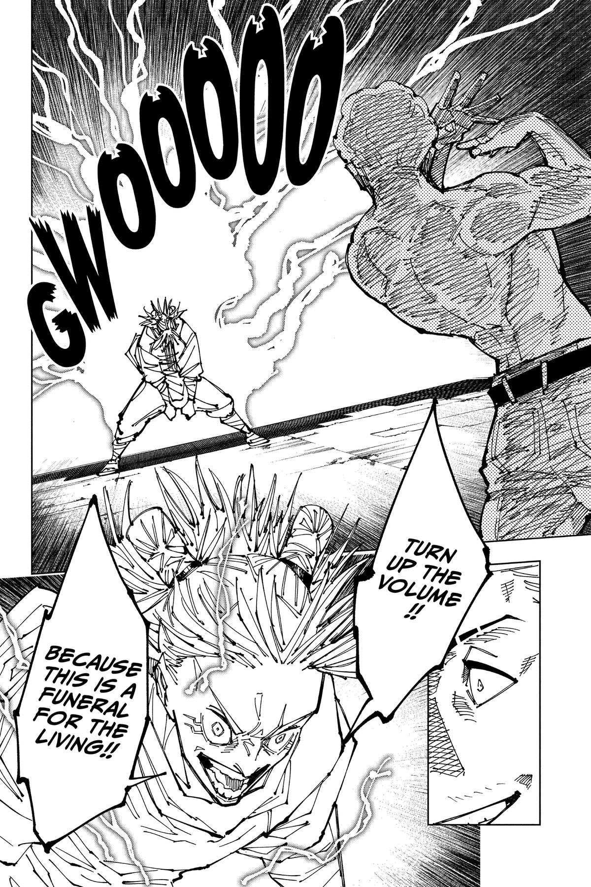 Jujutsu Kaisen Manga Chapter 187 page 13 - Tokyo No. 2 Colony, Part 6 scene