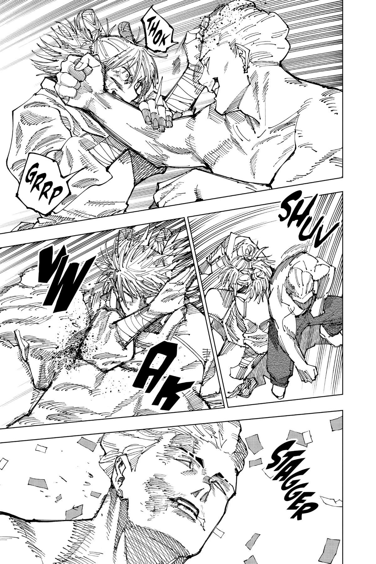 Jujutsu Kaisen Manga Chapter 187 page 4 - Tokyo No. 2 Colony, Part 6 scene