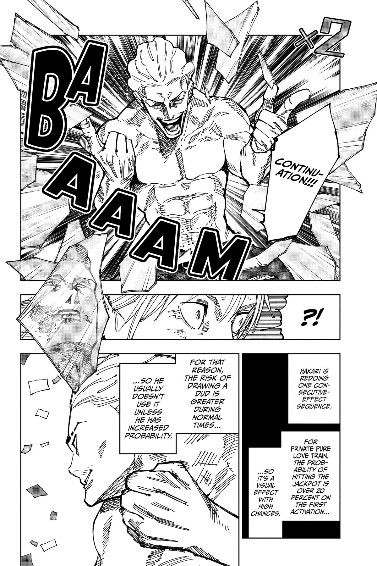 Jujutsu Kaisen Manga Chapter 187 page 5 - Tokyo No. 2 Colony, Part 6 scene