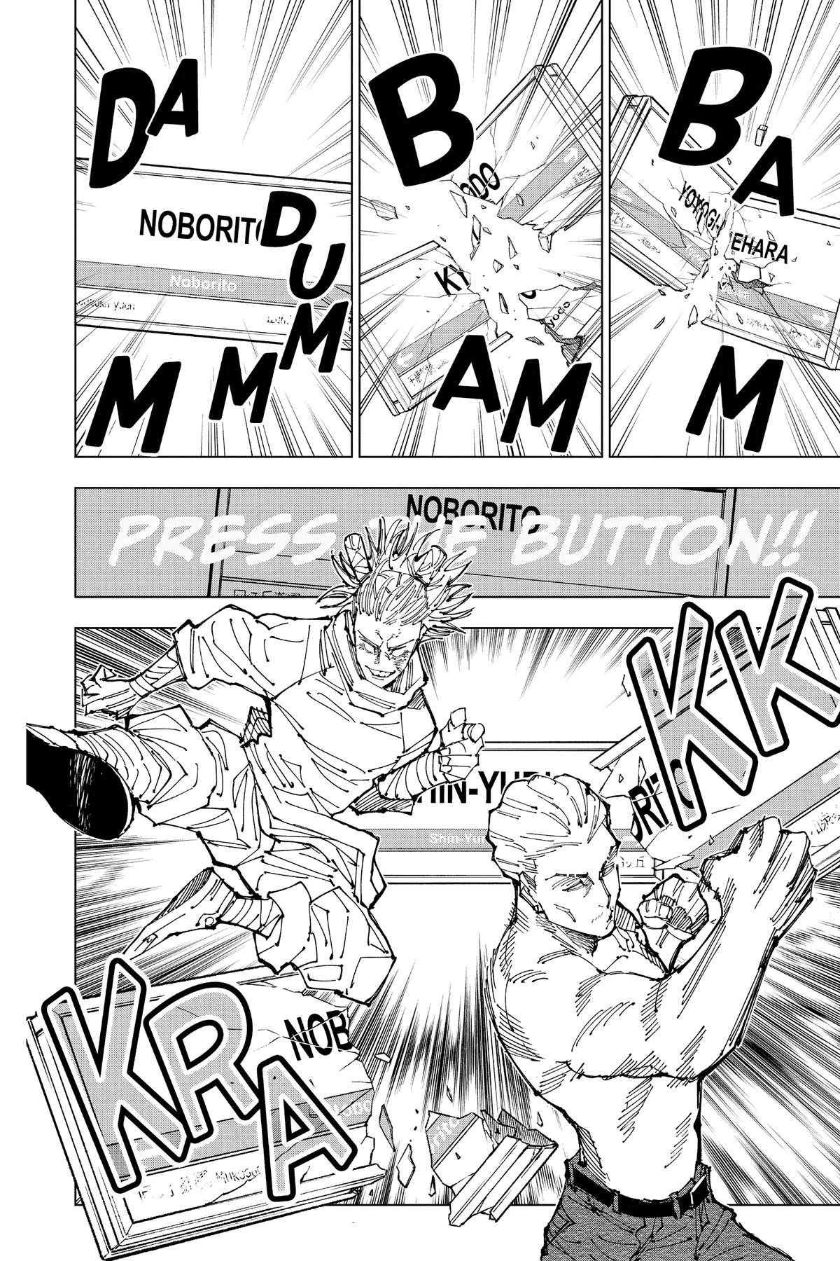 Jujutsu Kaisen Manga Chapter 187 page 9 - Tokyo No. 2 Colony, Part 6 scene