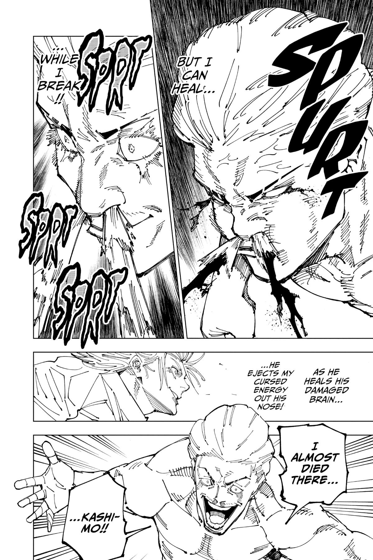 Jujutsu Kaisen Manga Chapter 188 page 10 - Tokyo No. 2 Colony, Part 7 scene