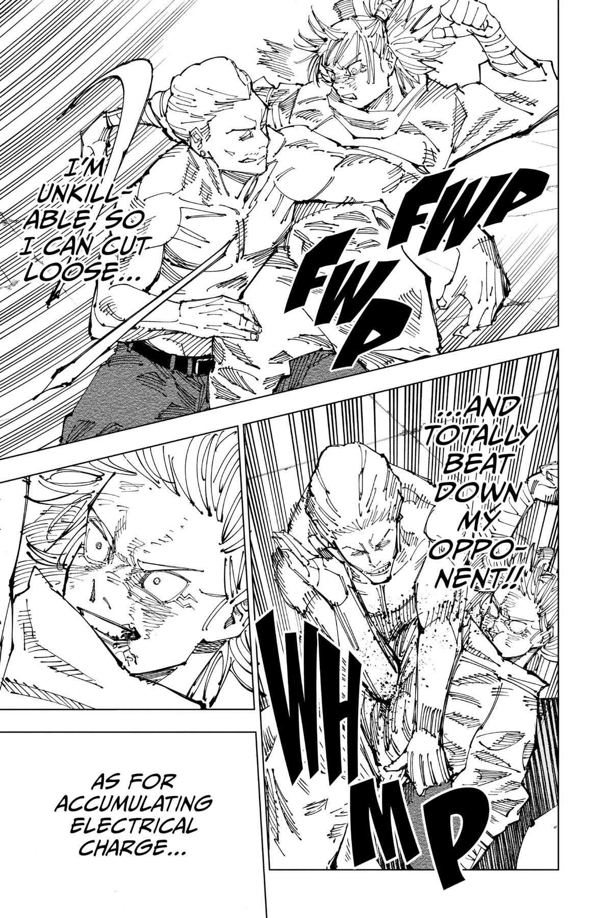 Jujutsu Kaisen Manga Chapter 188 page 13 - Tokyo No. 2 Colony, Part 7 scene