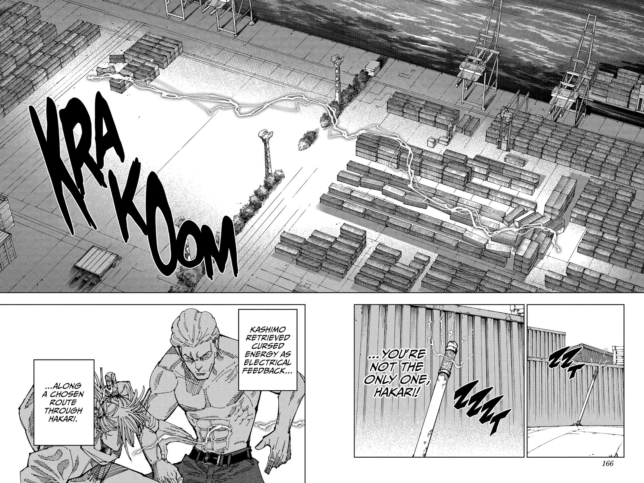 Jujutsu Kaisen Manga Chapter 188 page 14 - Tokyo No. 2 Colony, Part 7 scene