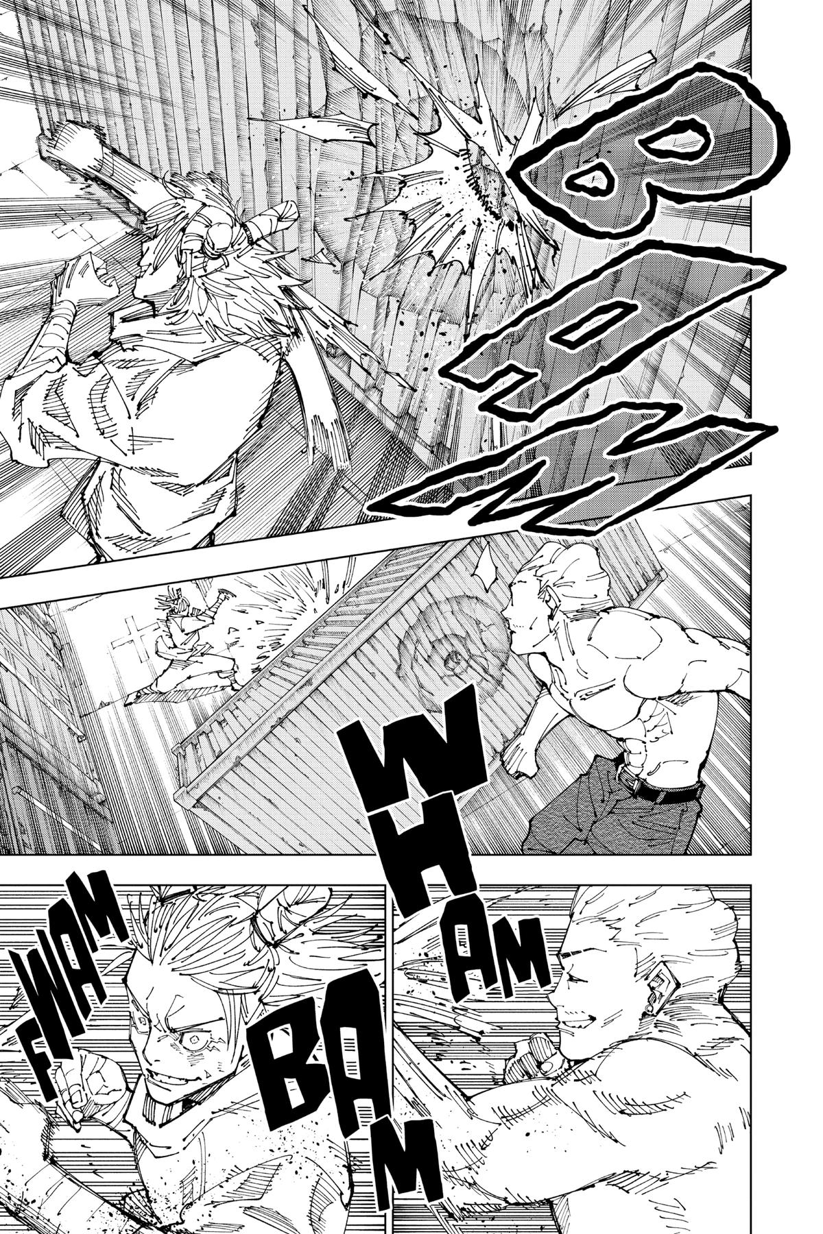 Jujutsu Kaisen Manga Chapter 188 page 4 - Tokyo No. 2 Colony, Part 7 scene