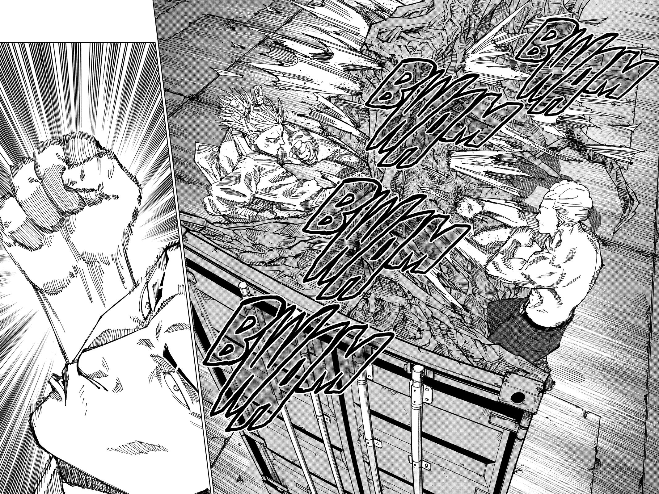 Jujutsu Kaisen Manga Chapter 188 page 5 - Tokyo No. 2 Colony, Part 7 scene