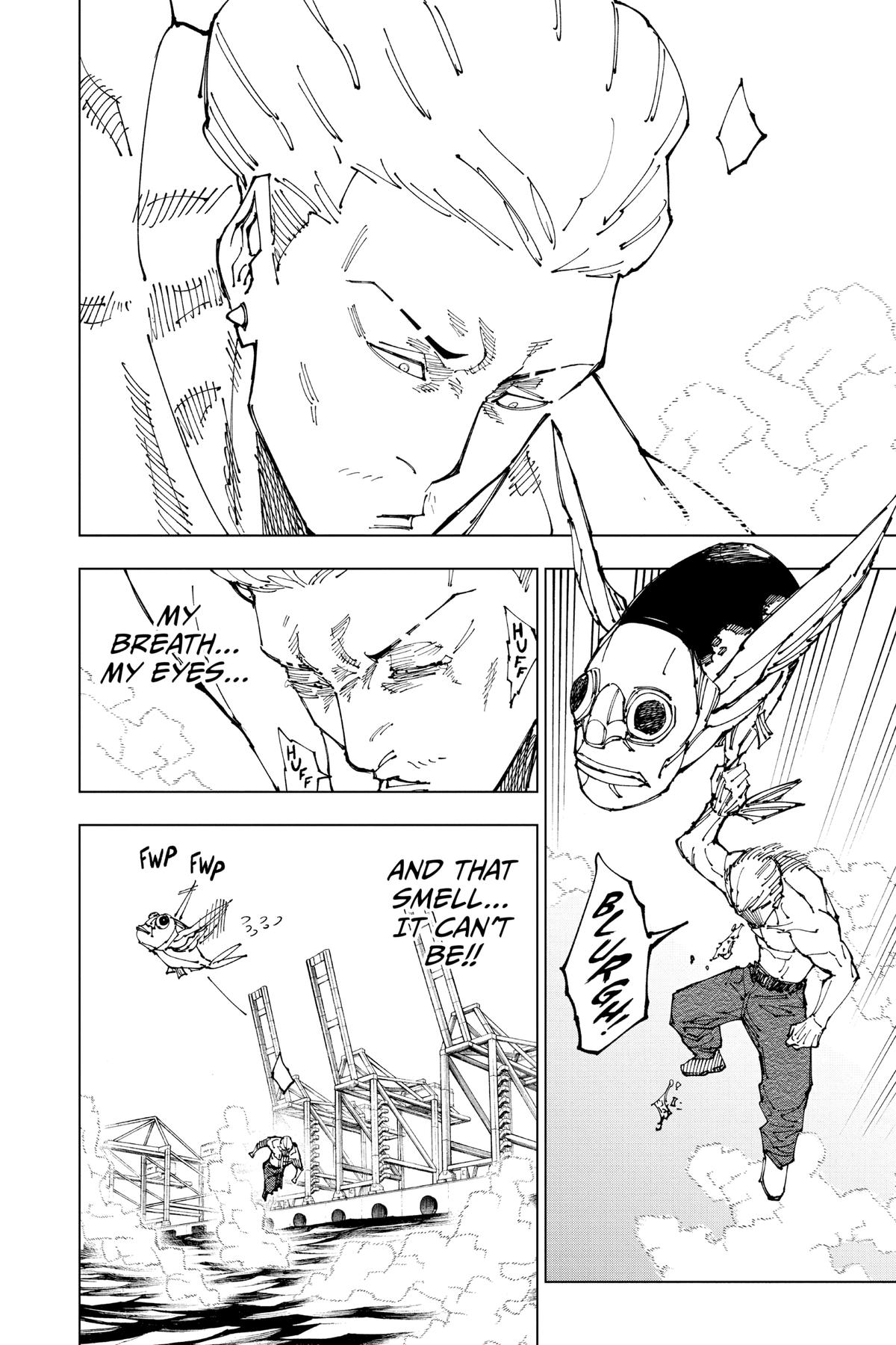 Jujutsu Kaisen Manga Chapter 189 page 11 - Tokyo No. 2 Colony, Part 8 scene