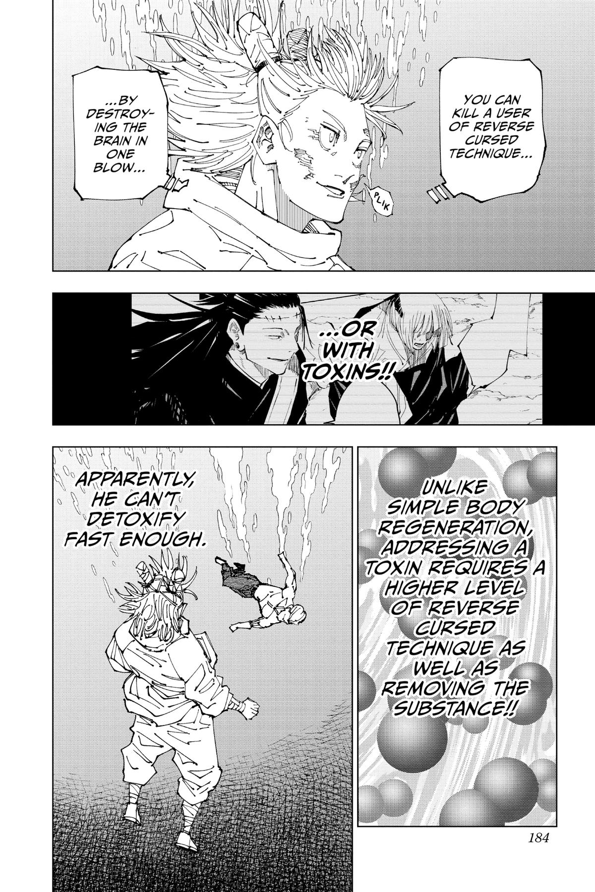 Jujutsu Kaisen Manga Chapter 189 page 13 - Tokyo No. 2 Colony, Part 8 scene