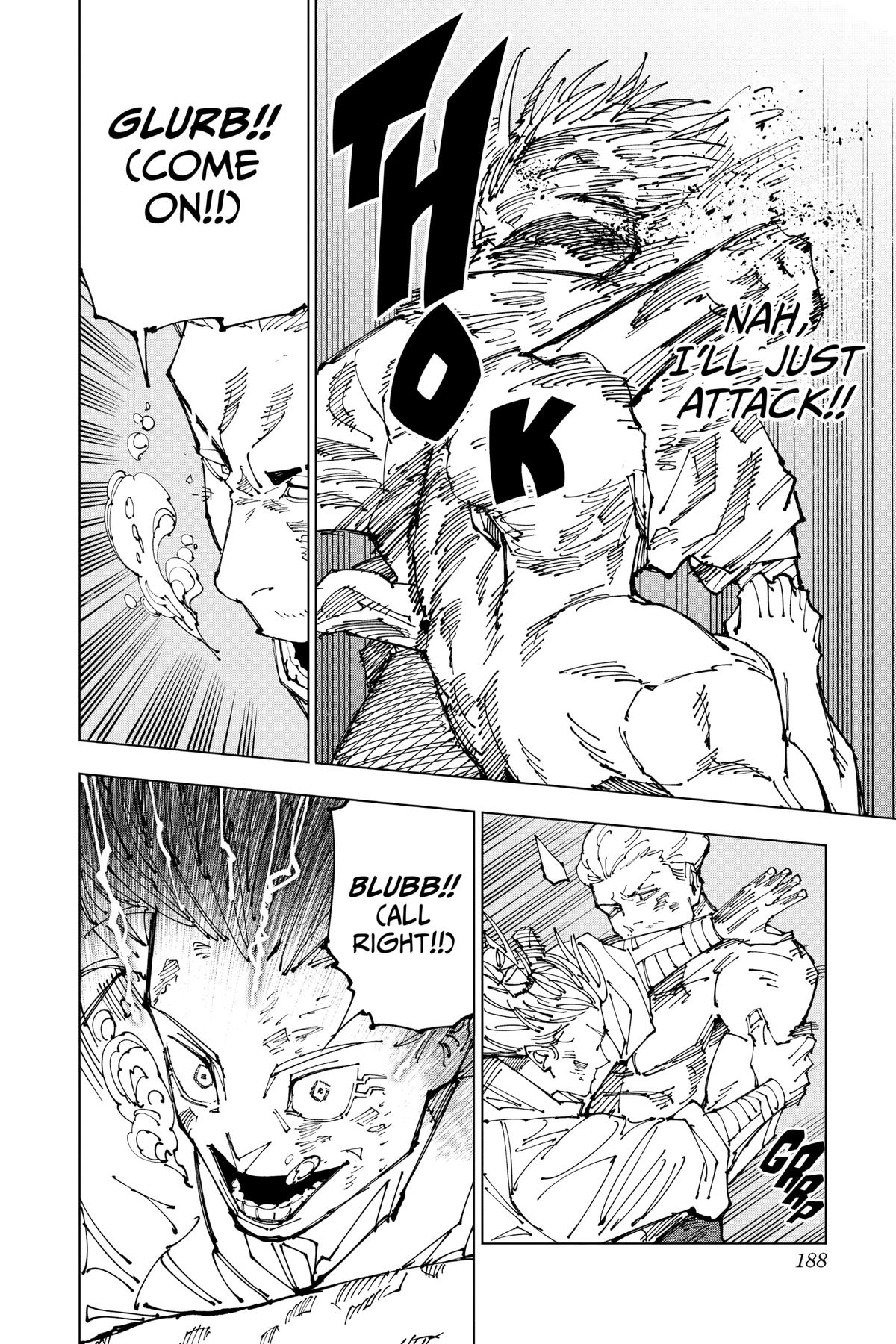 Jujutsu Kaisen Manga Chapter 189 page 17 - Tokyo No. 2 Colony, Part 8 scene