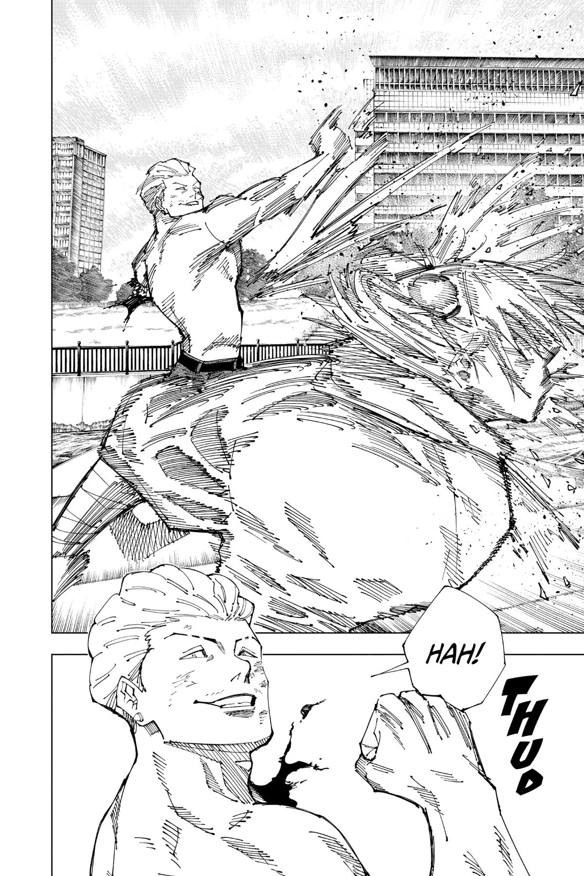 Jujutsu Kaisen Manga Chapter 190 page 4 - Tokyo No. 2 Colony, Part 9 scene