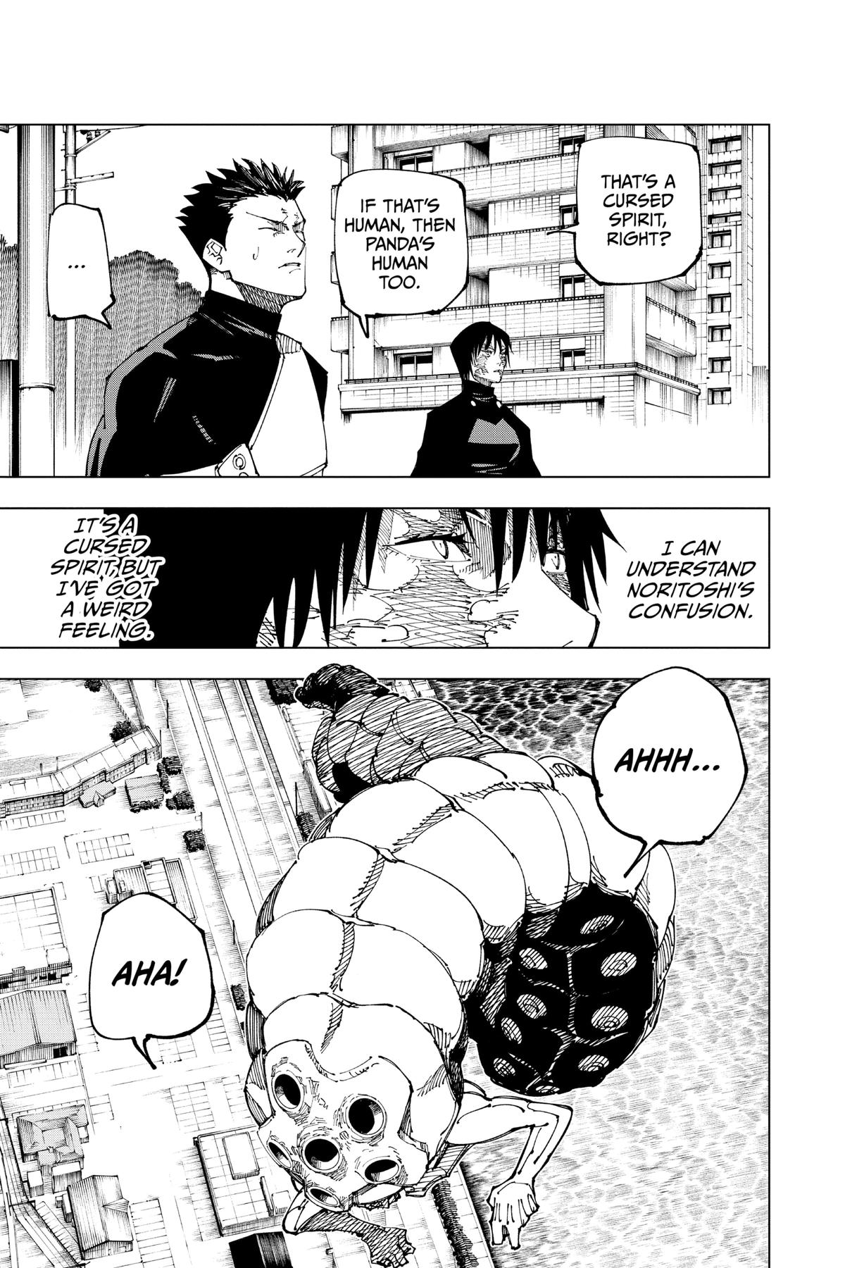 Jujutsu Kaisen Manga Chapter 191 page 15 - Sakurajima Colony, Part 1 scene