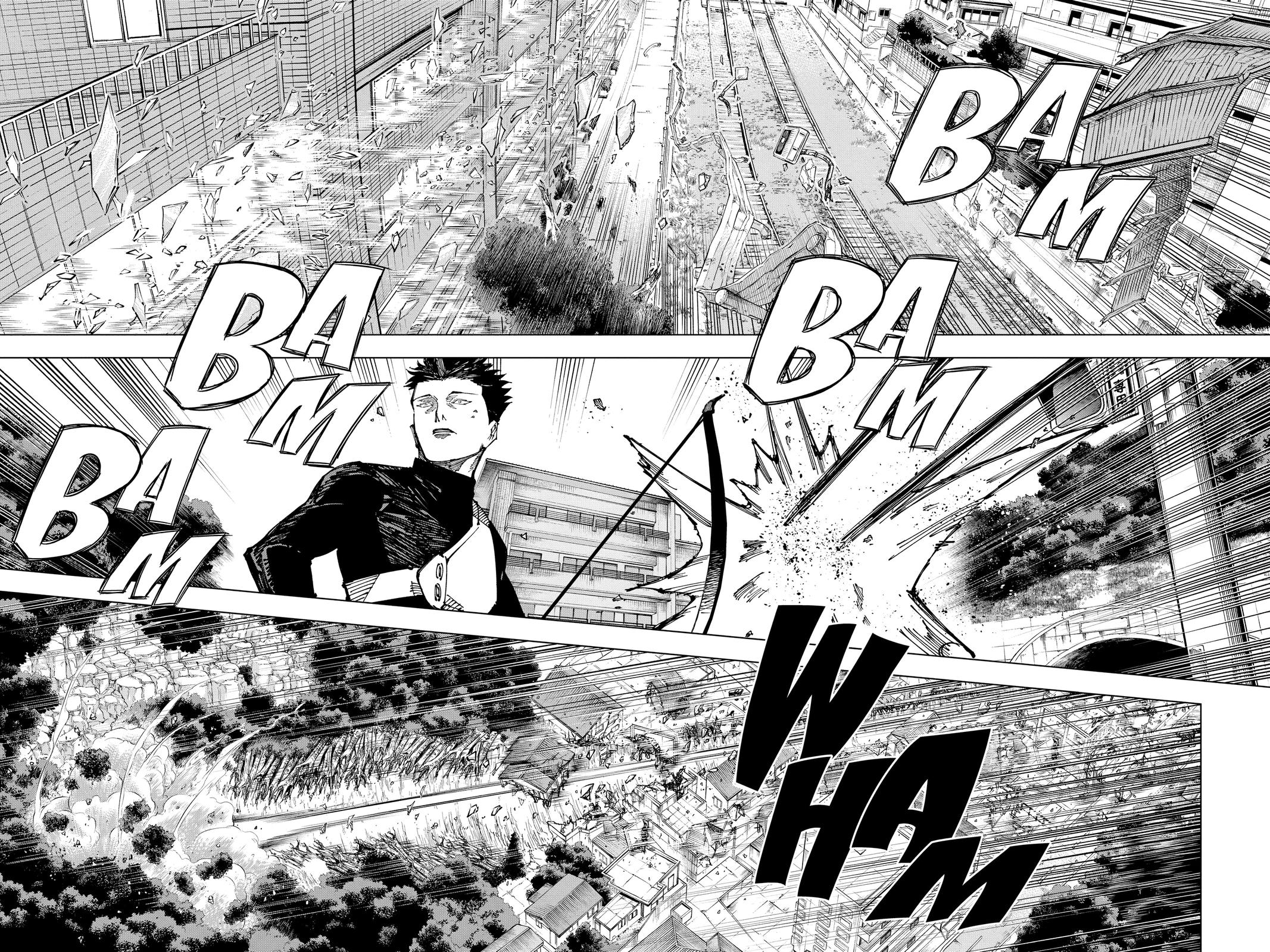 Jujutsu Kaisen Manga Chapter 191 page 18 - Sakurajima Colony, Part 1 scene