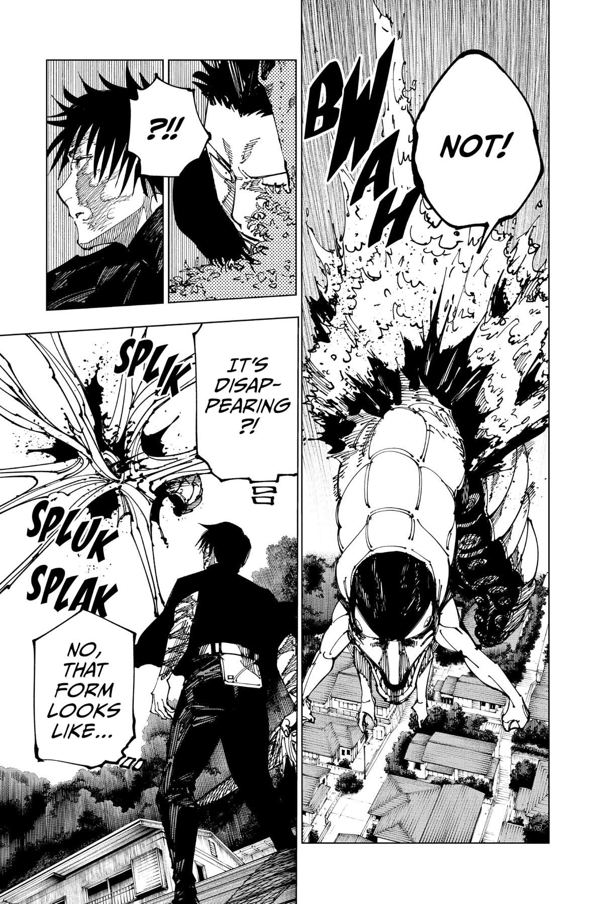 Jujutsu Kaisen Manga Chapter 192 page 10 - Sakurajima Colony, Part 2 scene