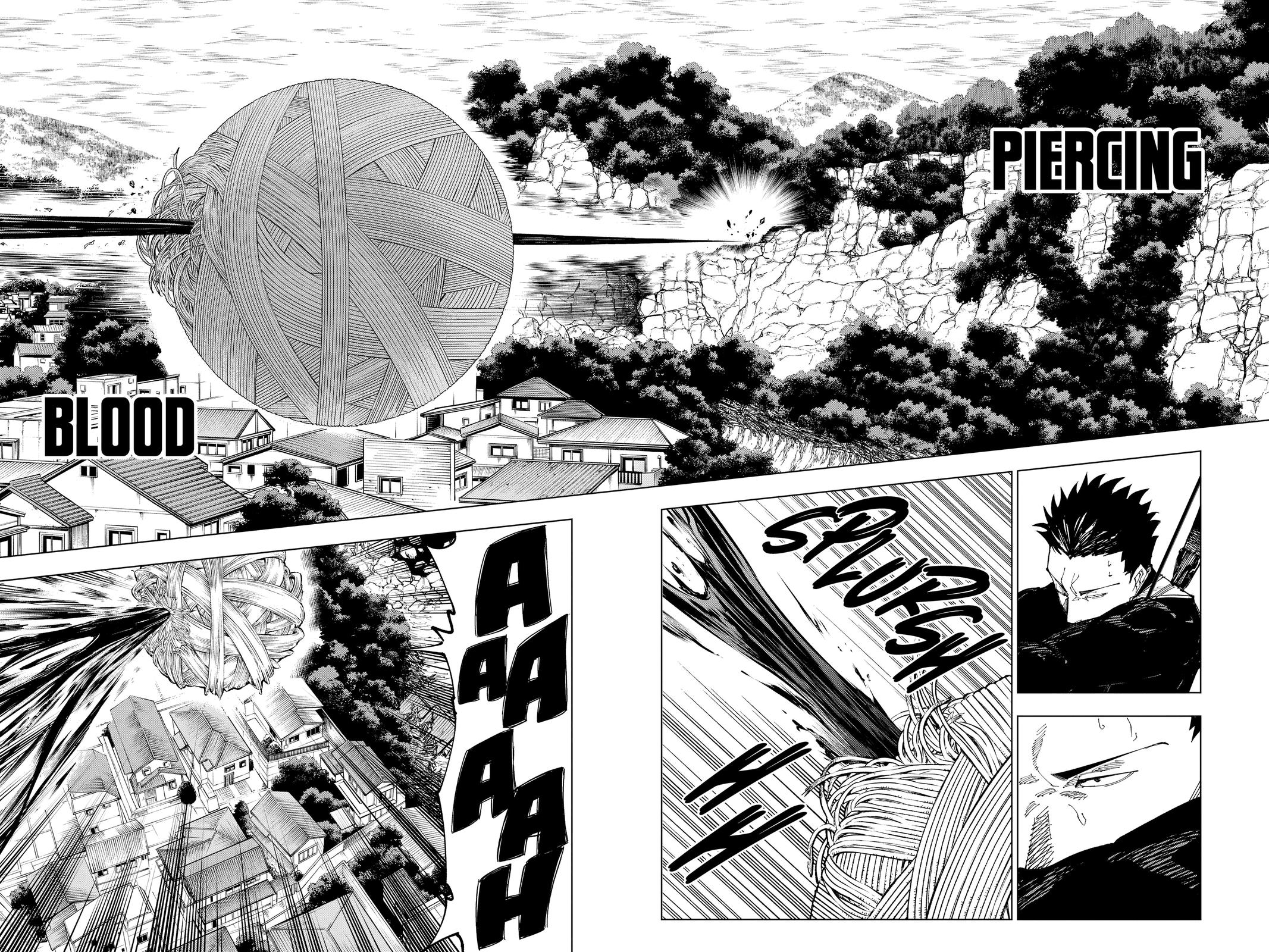 Jujutsu Kaisen Manga Chapter 192 page 13 - Sakurajima Colony, Part 2 scene