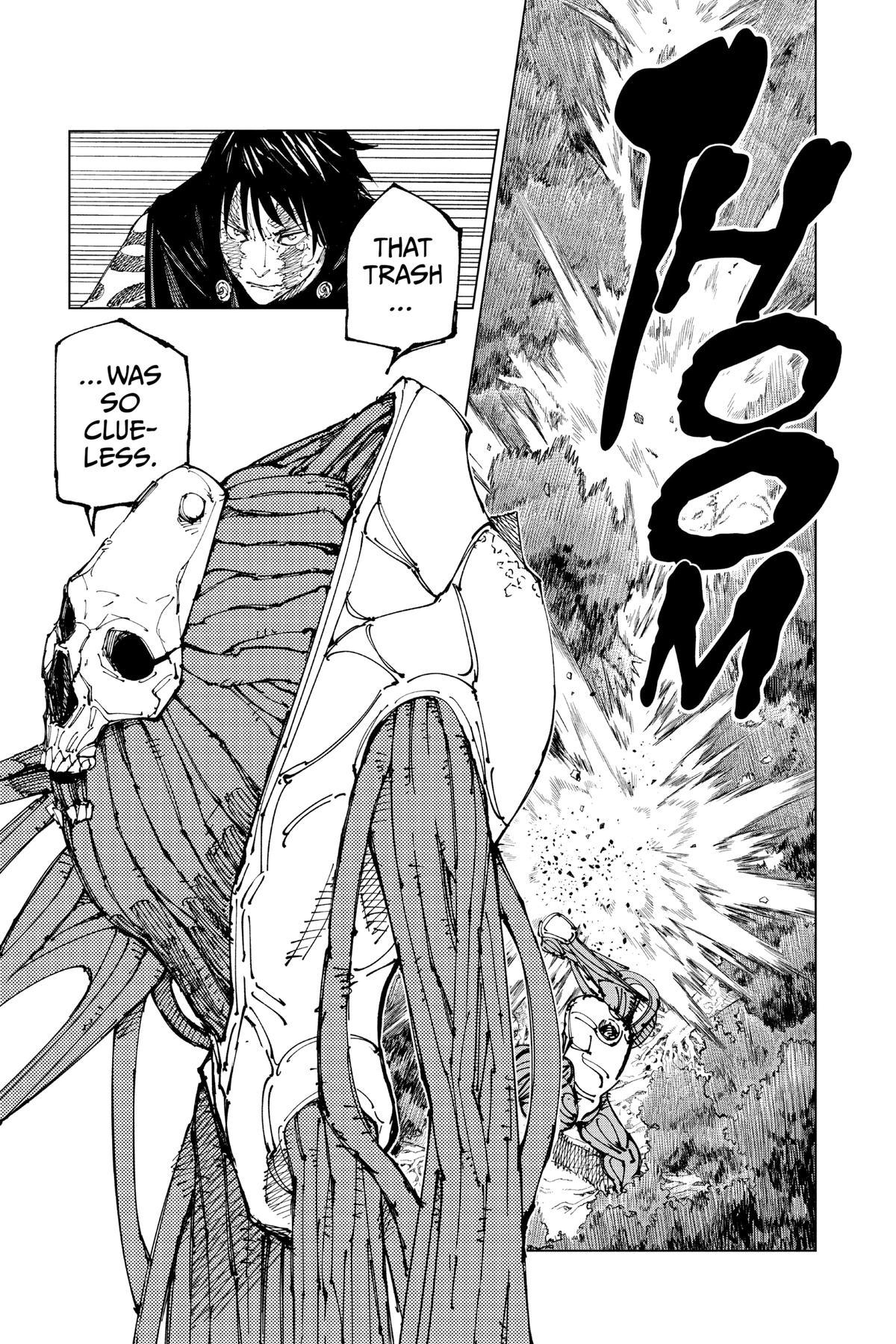 Jujutsu Kaisen Manga Chapter 192 page 17 - Sakurajima Colony, Part 2 scene