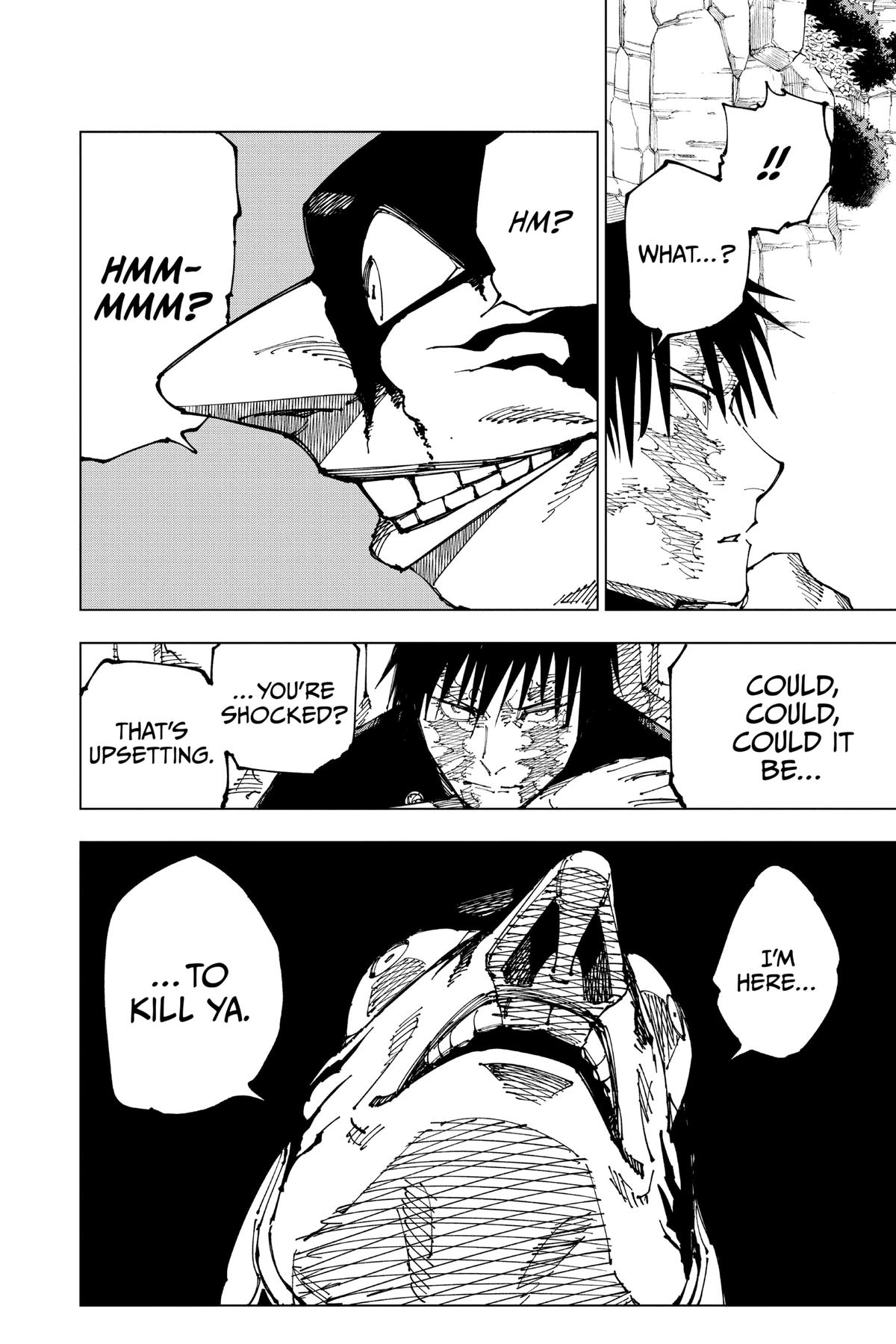 Jujutsu Kaisen Manga Chapter 192 page 3 - Sakurajima Colony, Part 2 scene