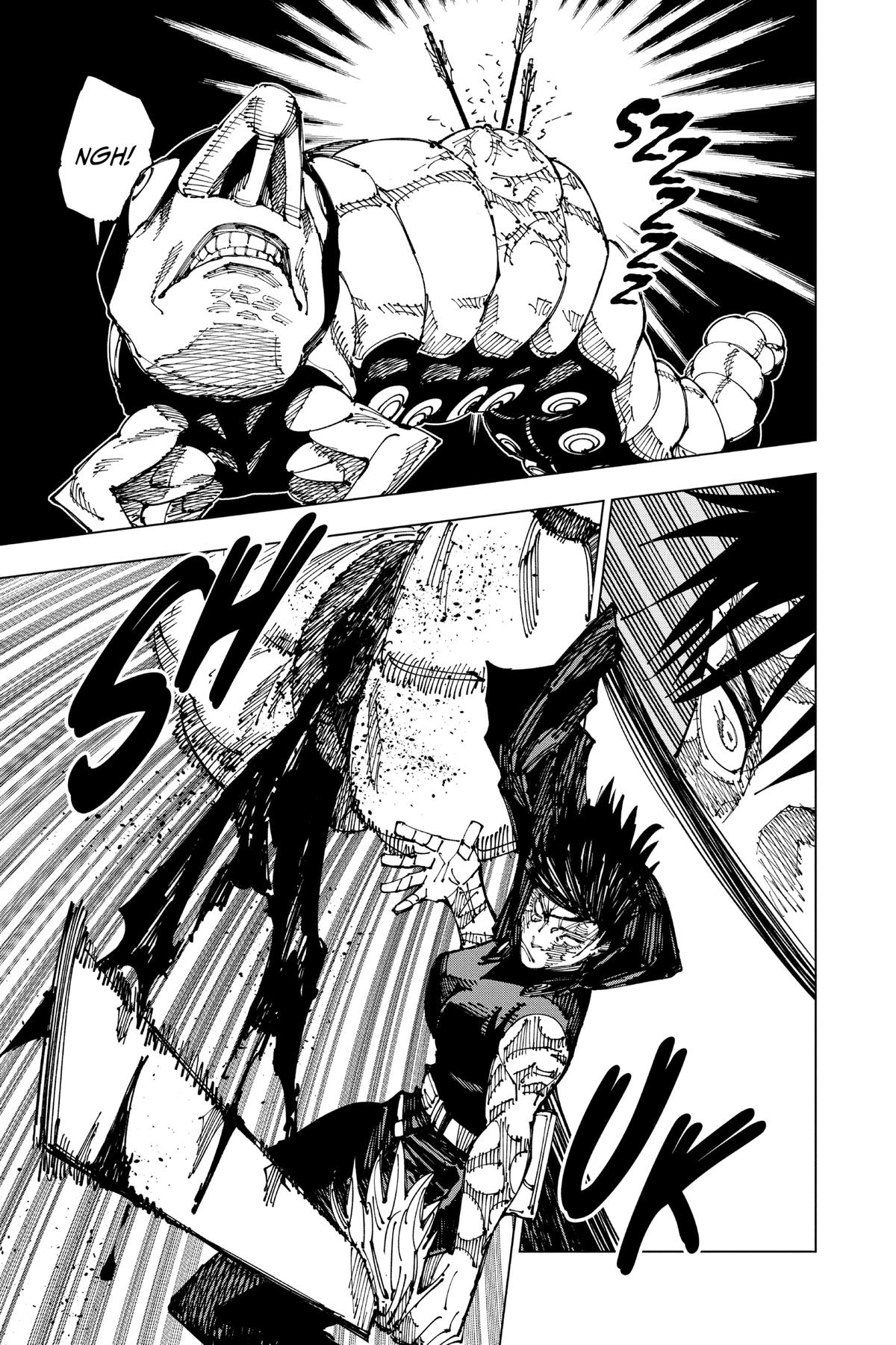 Jujutsu Kaisen Manga Chapter 192 page 8 - Sakurajima Colony, Part 2 scene