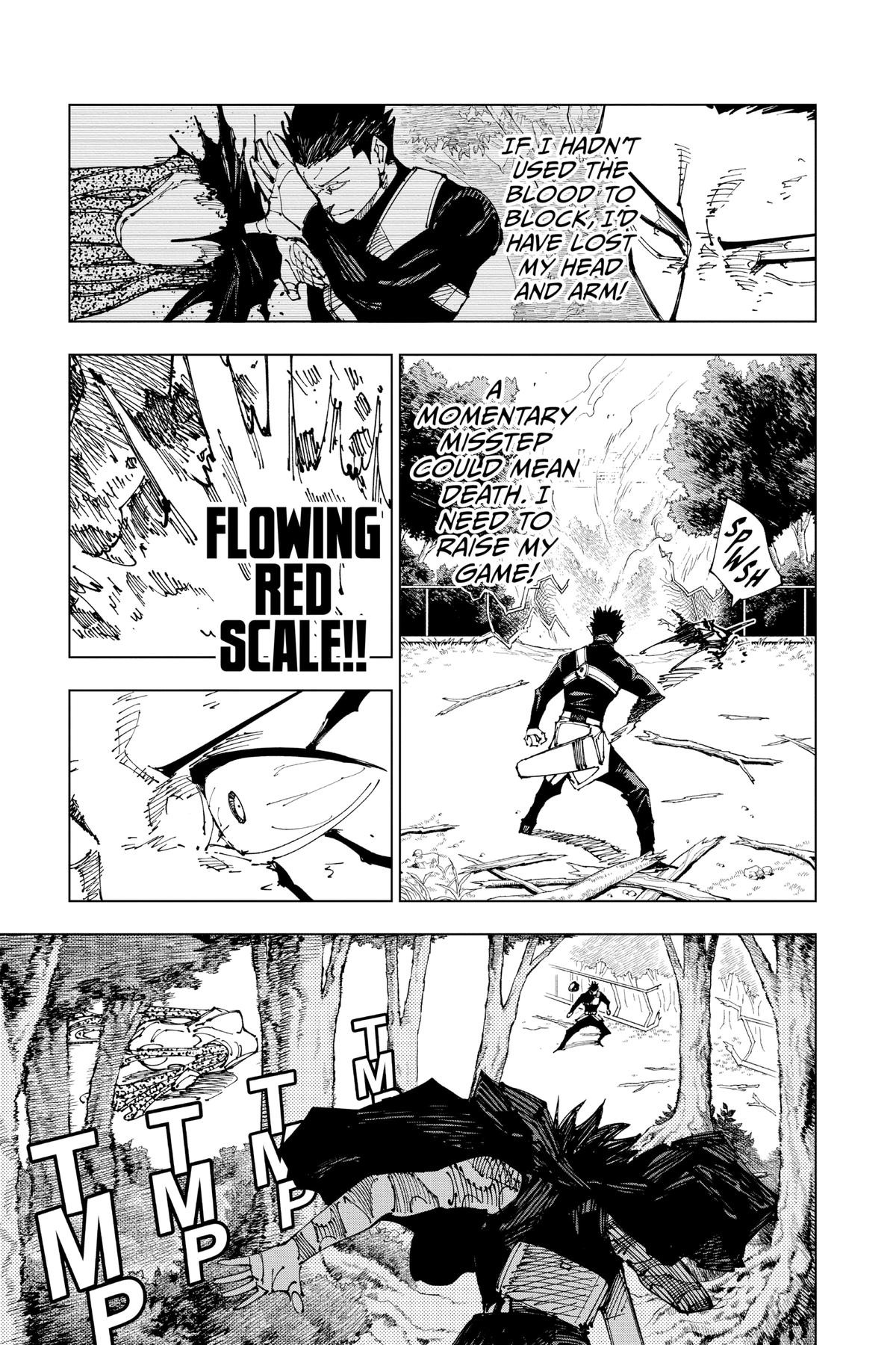 Jujutsu Kaisen Manga Chapter 193 page 3 - Sakurajima Colony, Part 3 scene