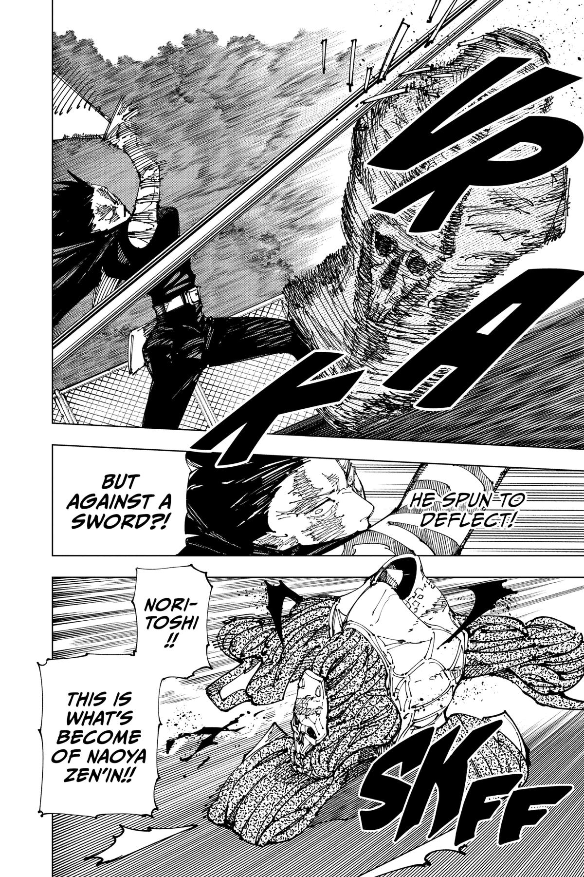 Jujutsu Kaisen Manga Chapter 193 page 6 - Sakurajima Colony, Part 3 scene