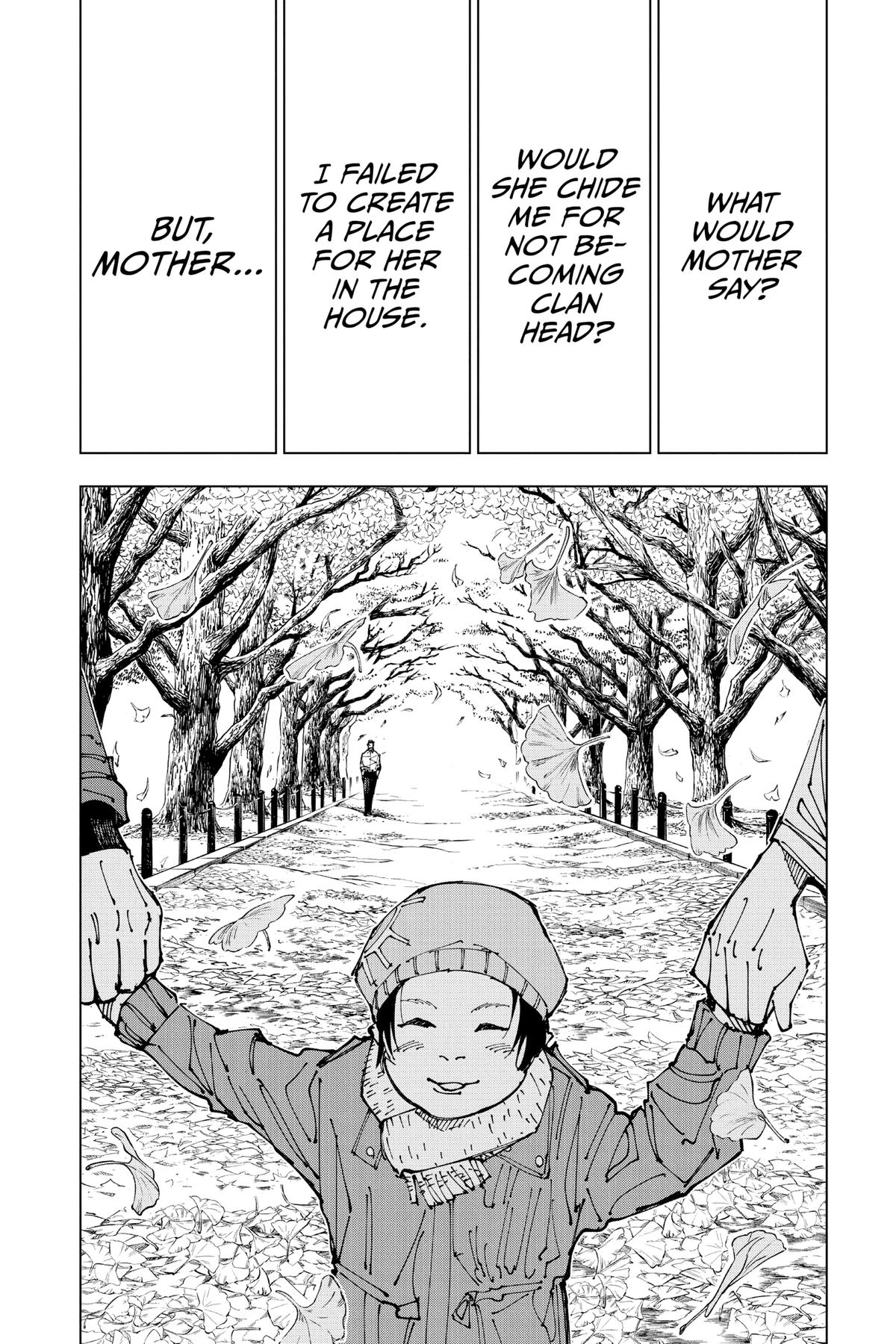 Jujutsu Kaisen Manga Chapter 194 page 14 - Sakurajima Colony, Part 4 scene