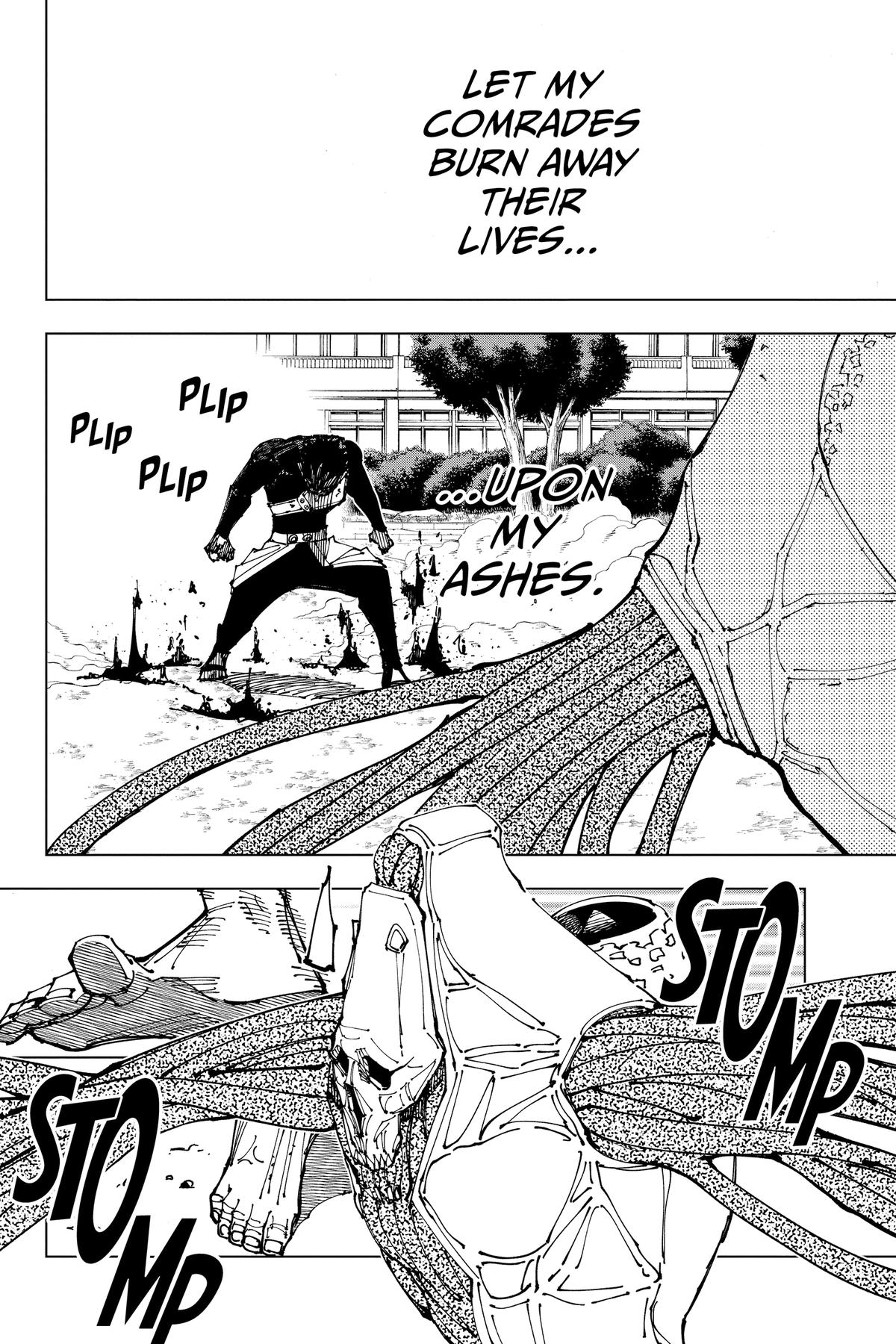 Jujutsu Kaisen Manga Chapter 194 page 18 - Sakurajima Colony, Part 4 scene