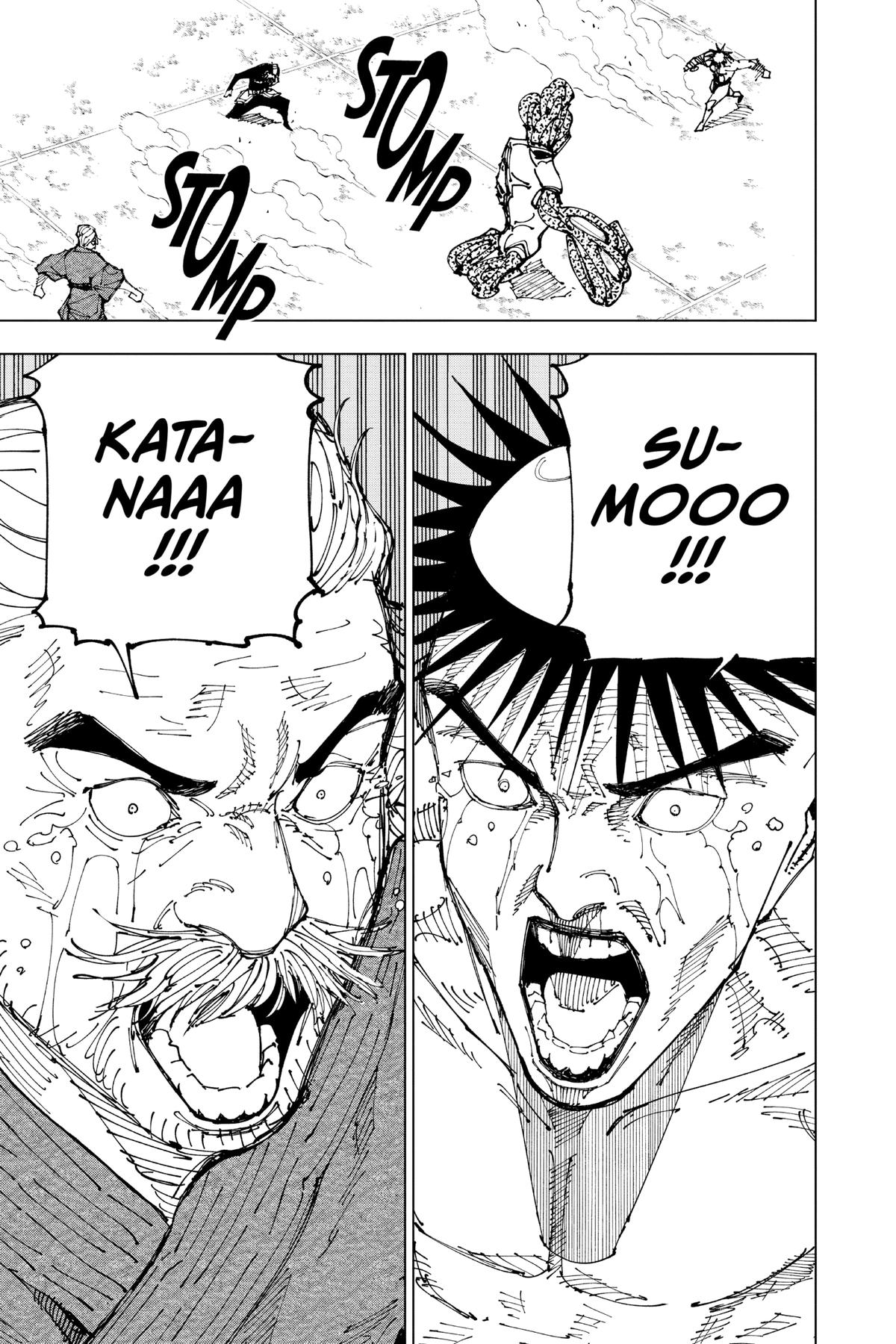 Jujutsu Kaisen Manga Chapter 194 page 19 - Sakurajima Colony, Part 4 scene