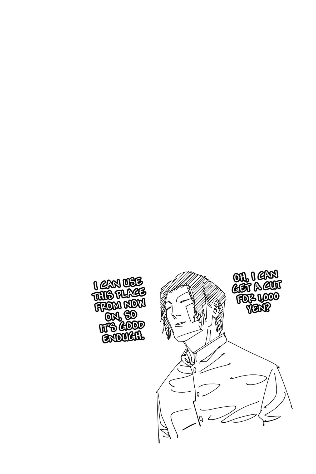 Jujutsu Kaisen Manga Chapter 194 page 20 - Sakurajima Colony, Part 4 scene