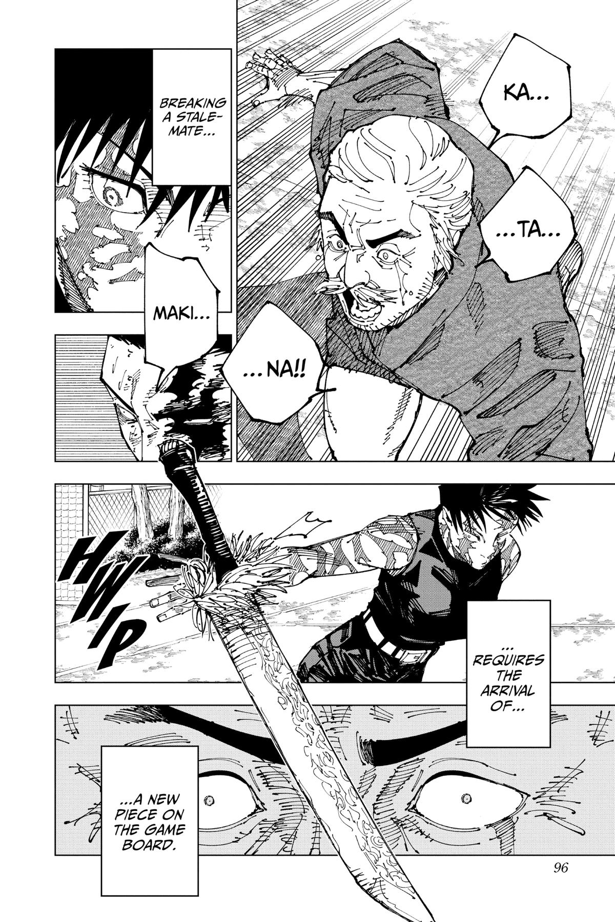 Jujutsu Kaisen Manga Chapter 195 page 10 - Sakurajima Colony, Part 5 scene